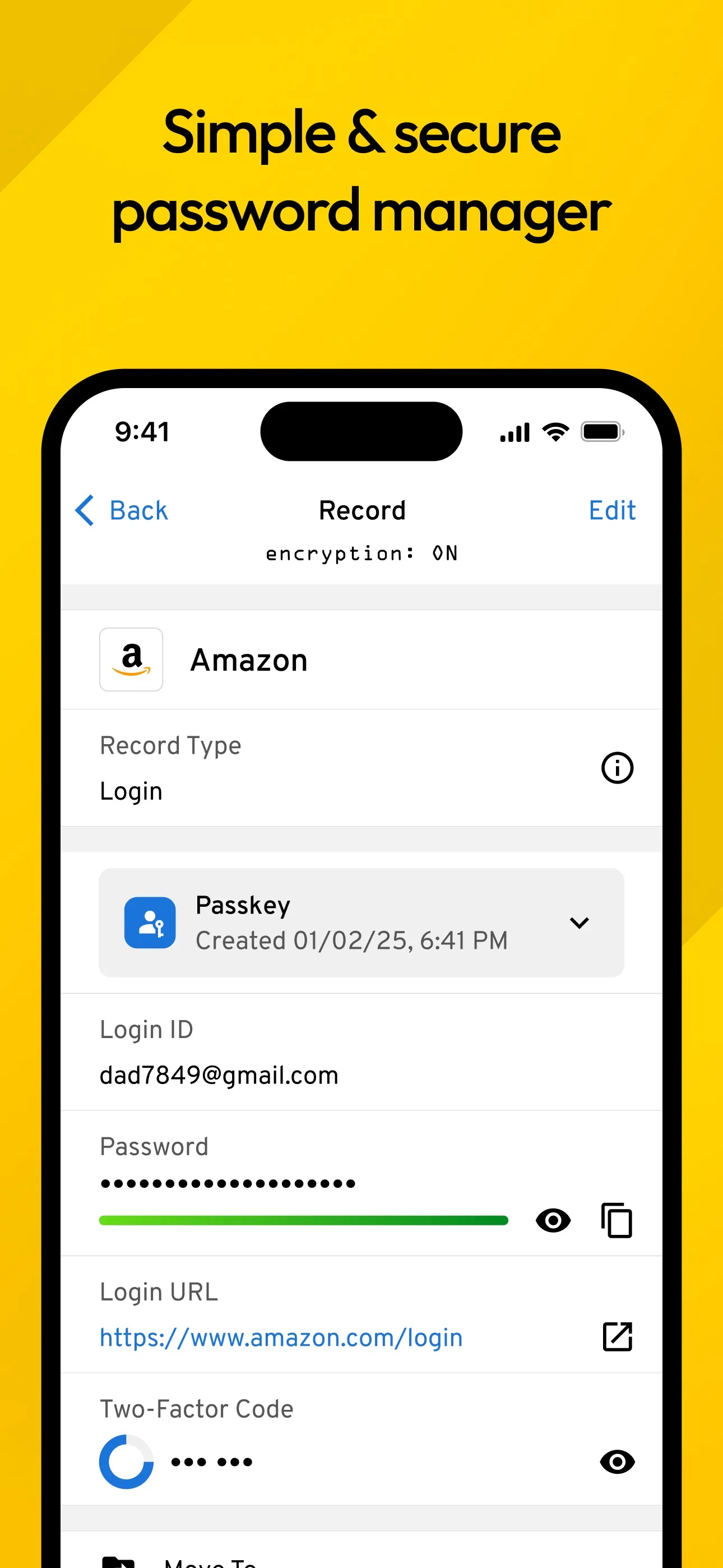 Keeper Password Manager iphone screenshot 2
