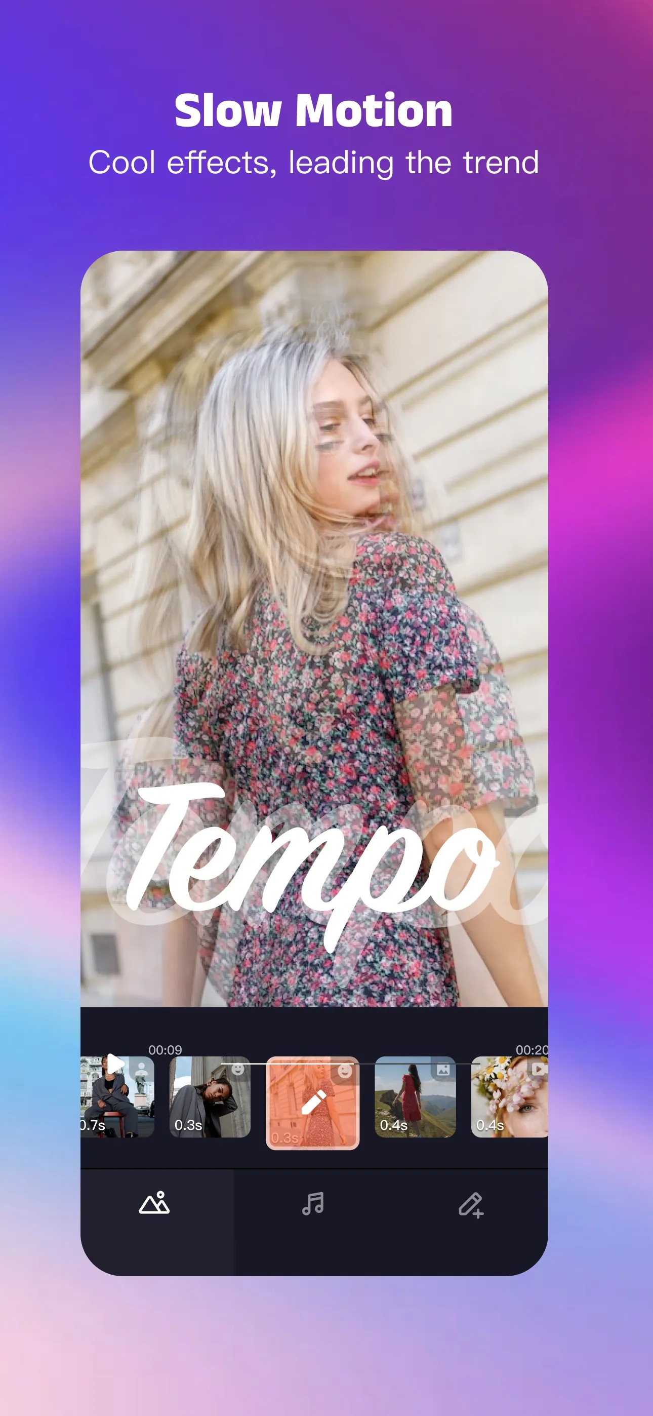Tempo - Music Video Maker iphone screenshot 3