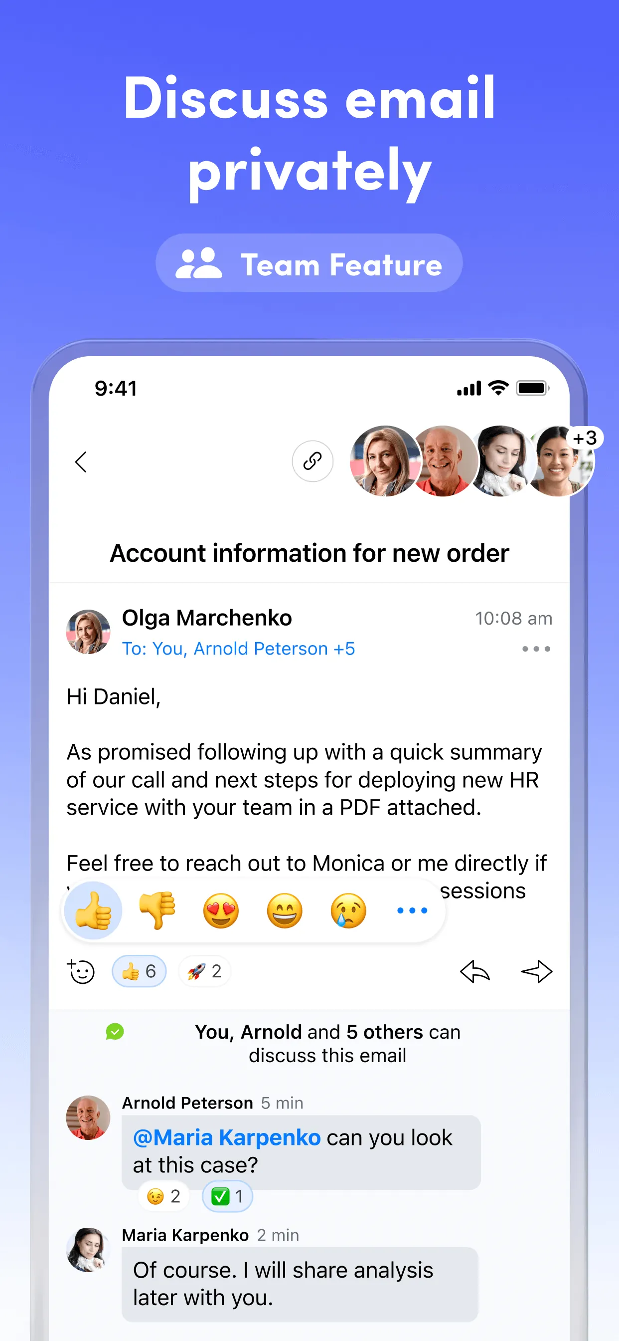 Spark Mail + AI: Email Inbox iphone screenshot 10