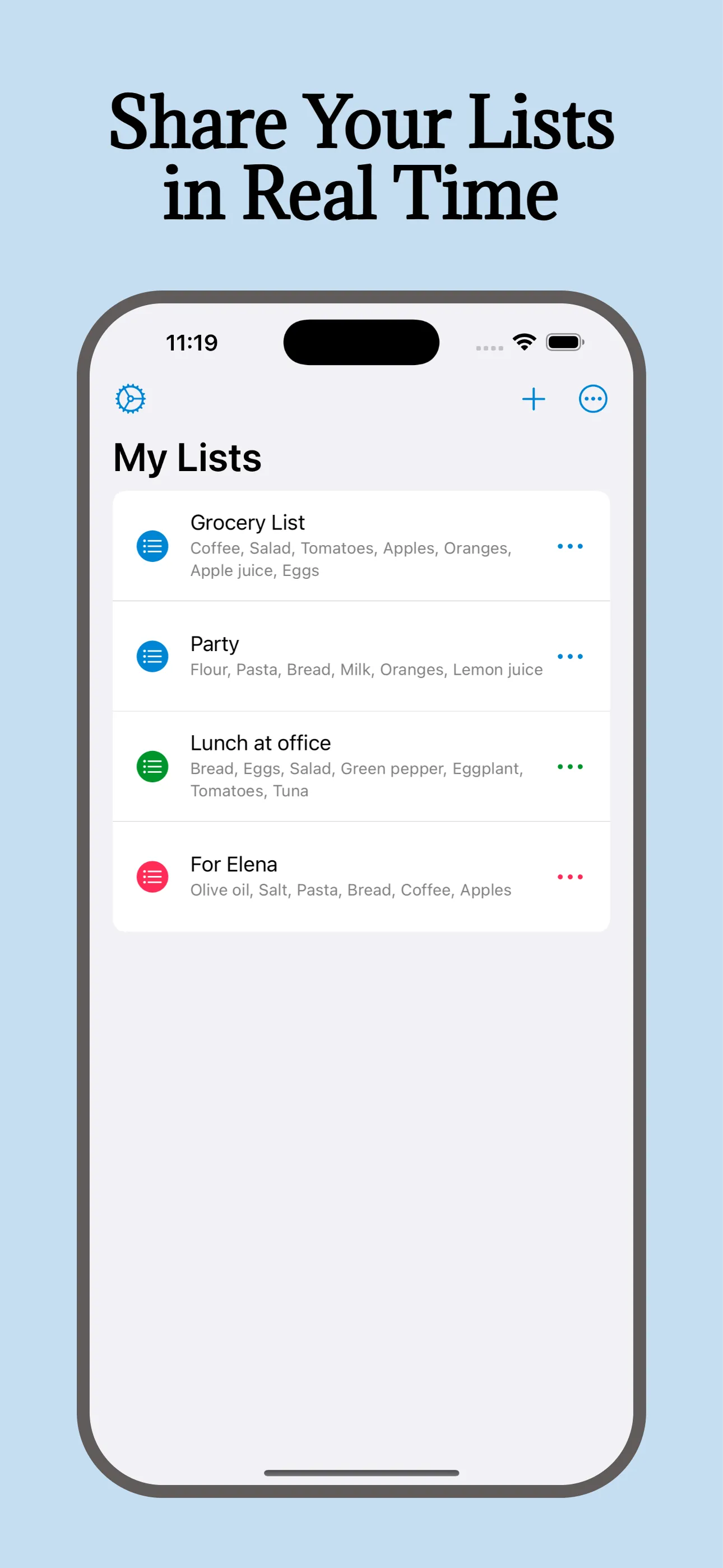 Shoppylist - Grocery List iphone screenshot 4