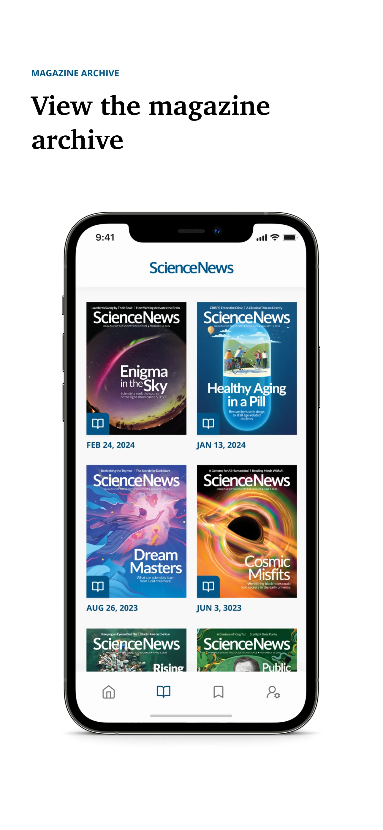 Science News Magazine iphone screenshot 7