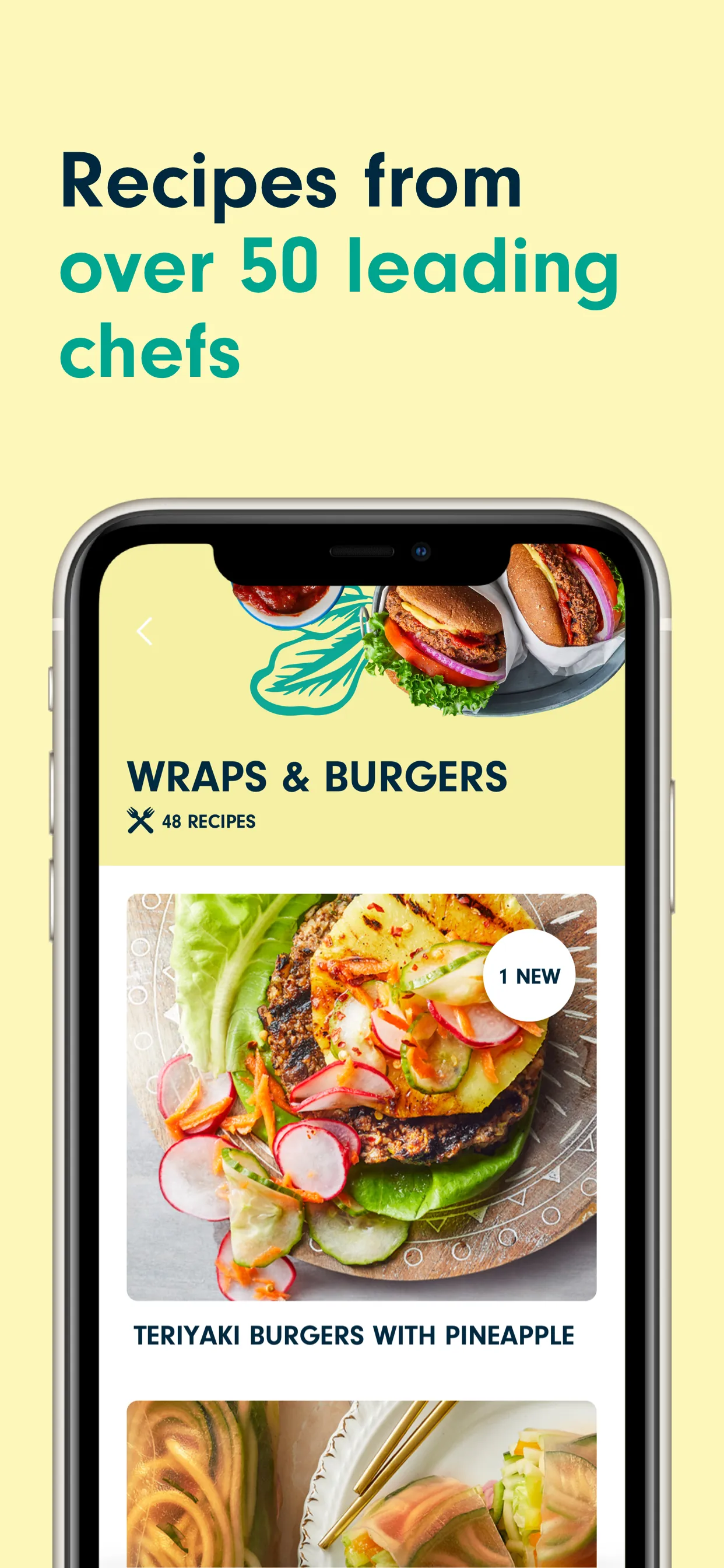 Forks Plant-Based Recipes iphone screenshot 2