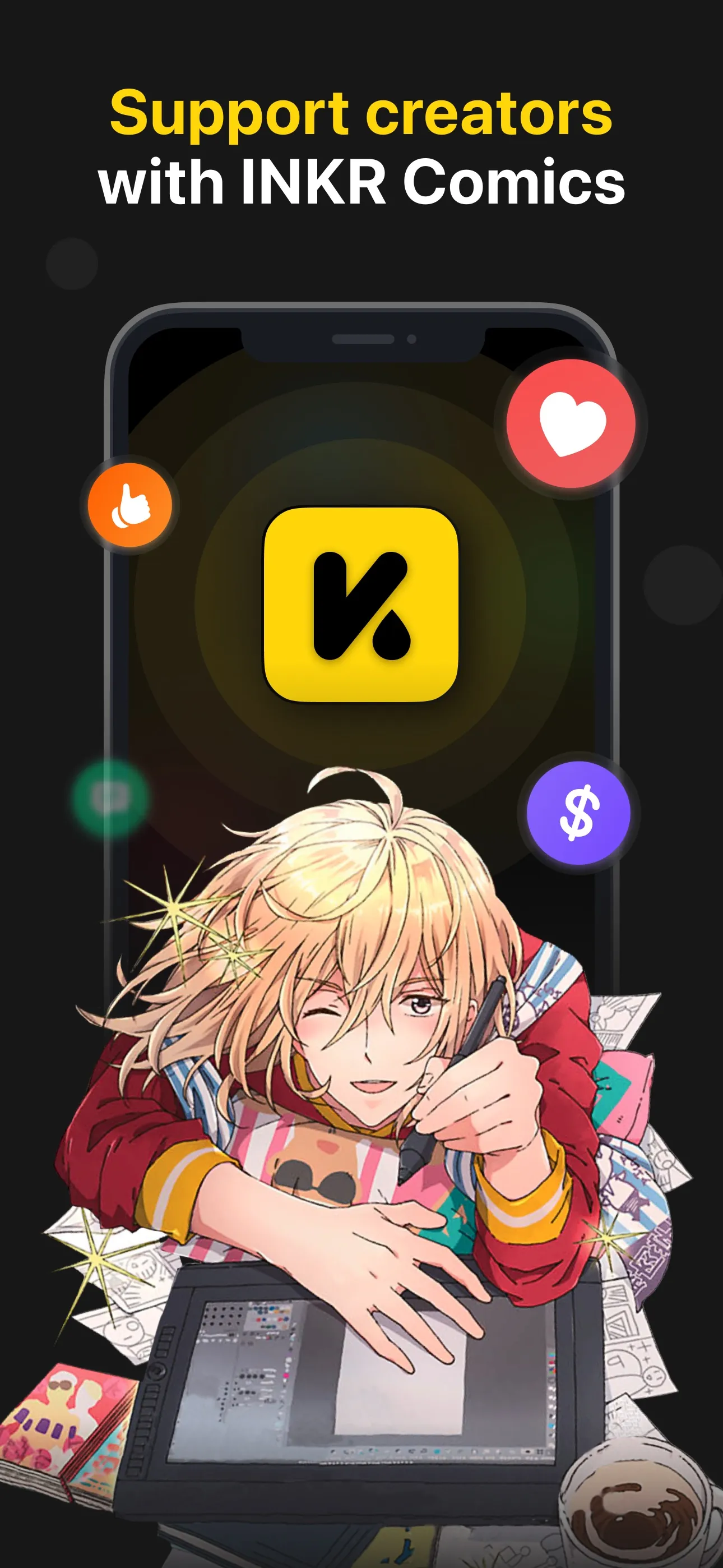 INKR — Comics, Manga, Webtoons iphone screenshot 7
