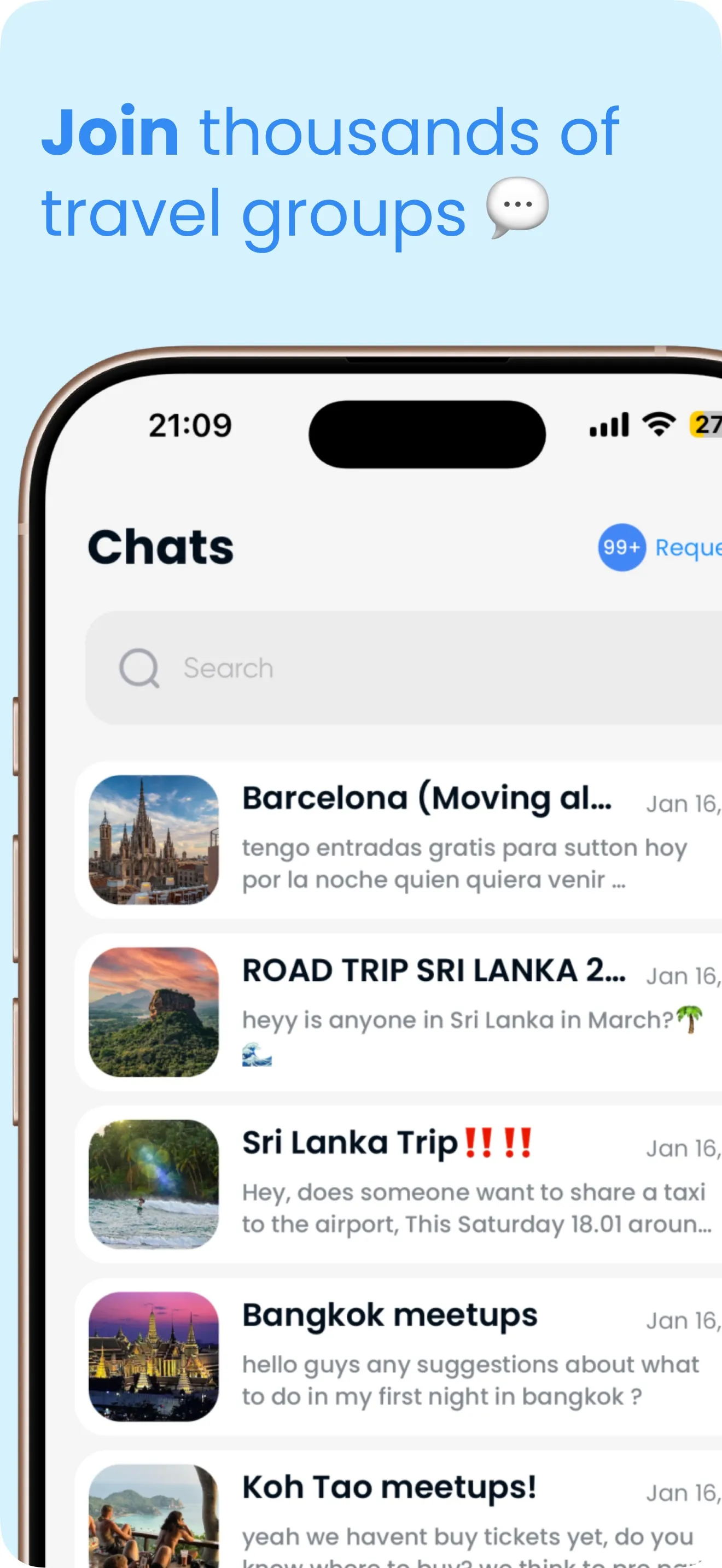 Going Solo: Travel Friends iphone screenshot 7