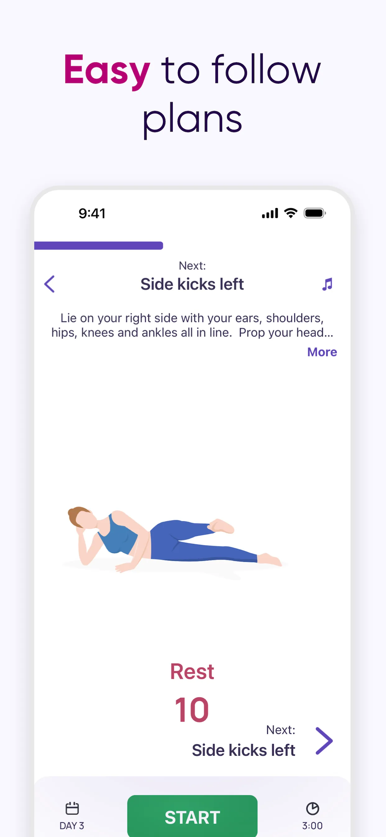 5 Minute Pilates Workout iphone screenshot 5