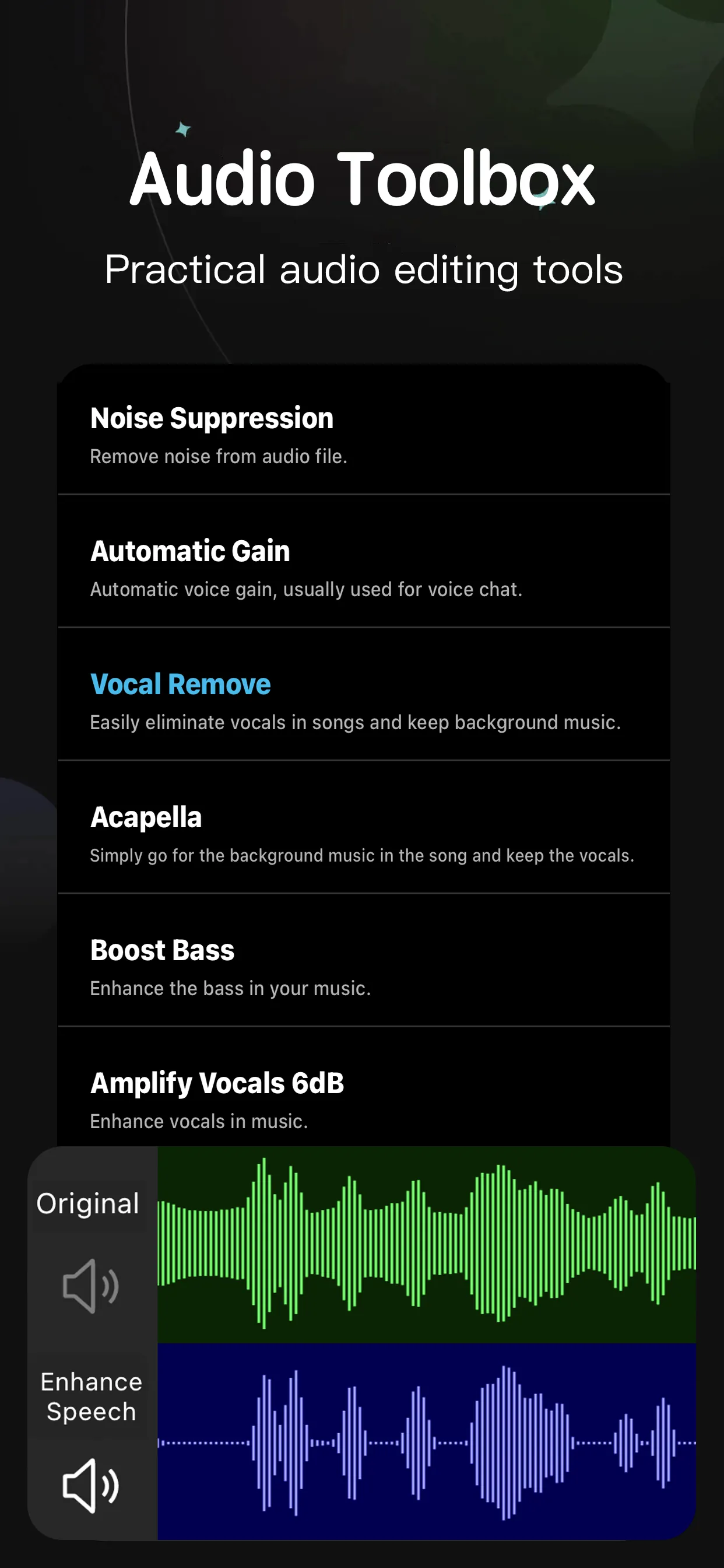 Audio Editor - Music Mixer iphone screenshot 5