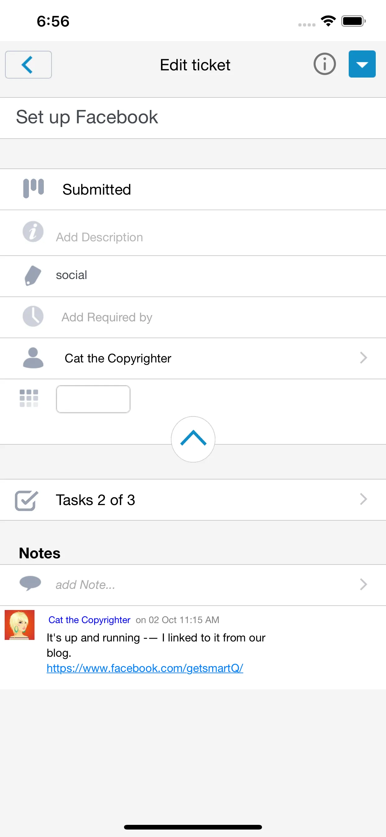 smartQ - workflow management iphone screenshot 5