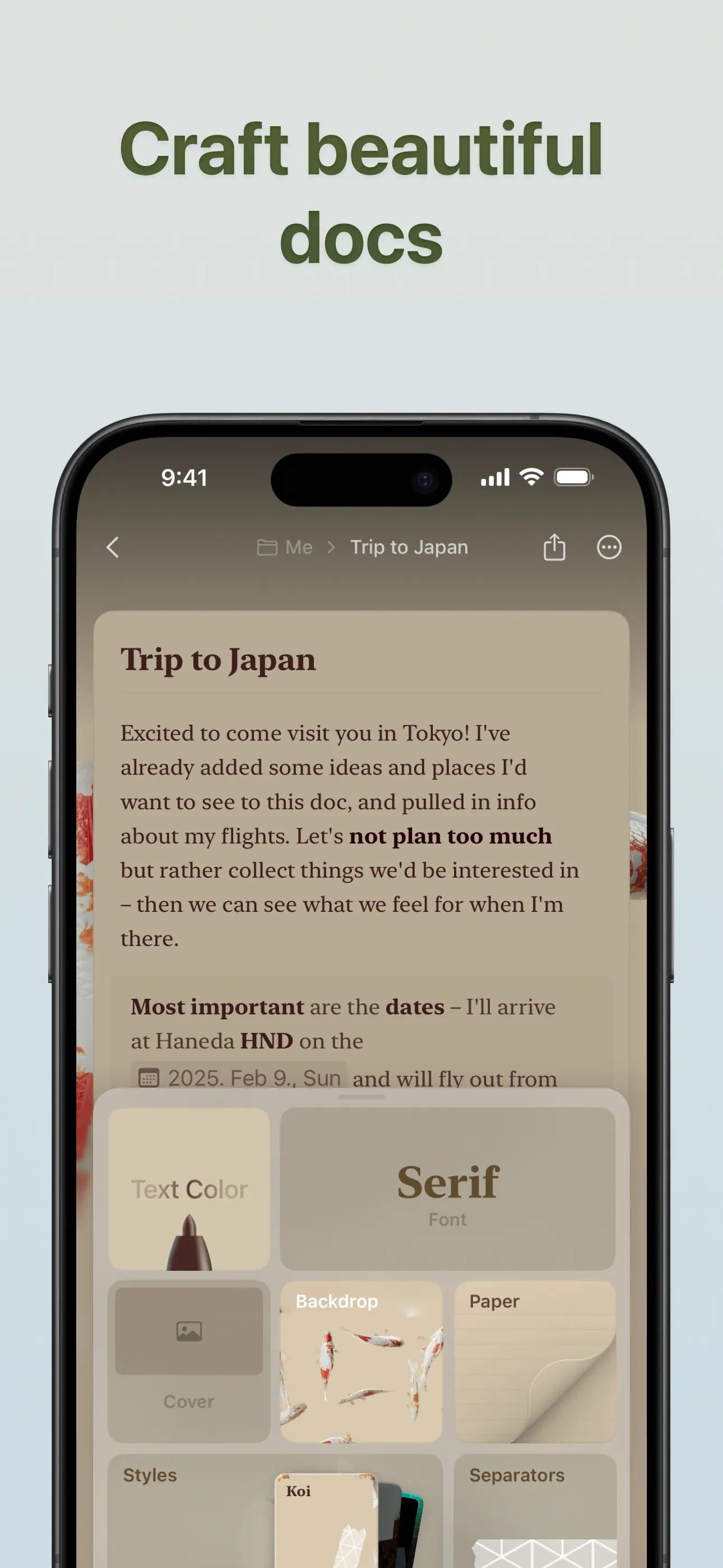 Craft: Write docs, AI editing iphone screenshot 4