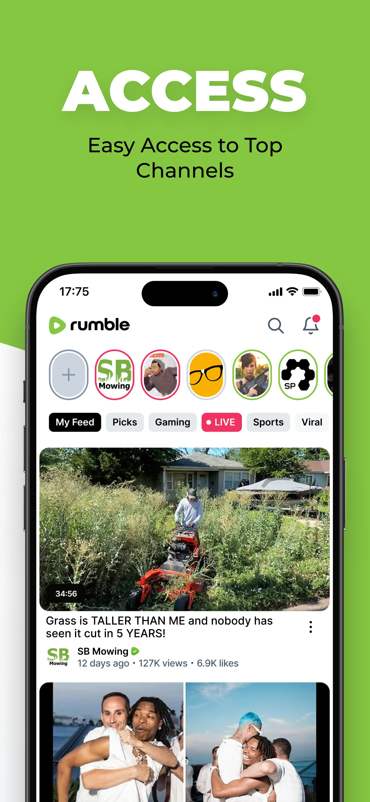 Rumble iphone screenshot 8