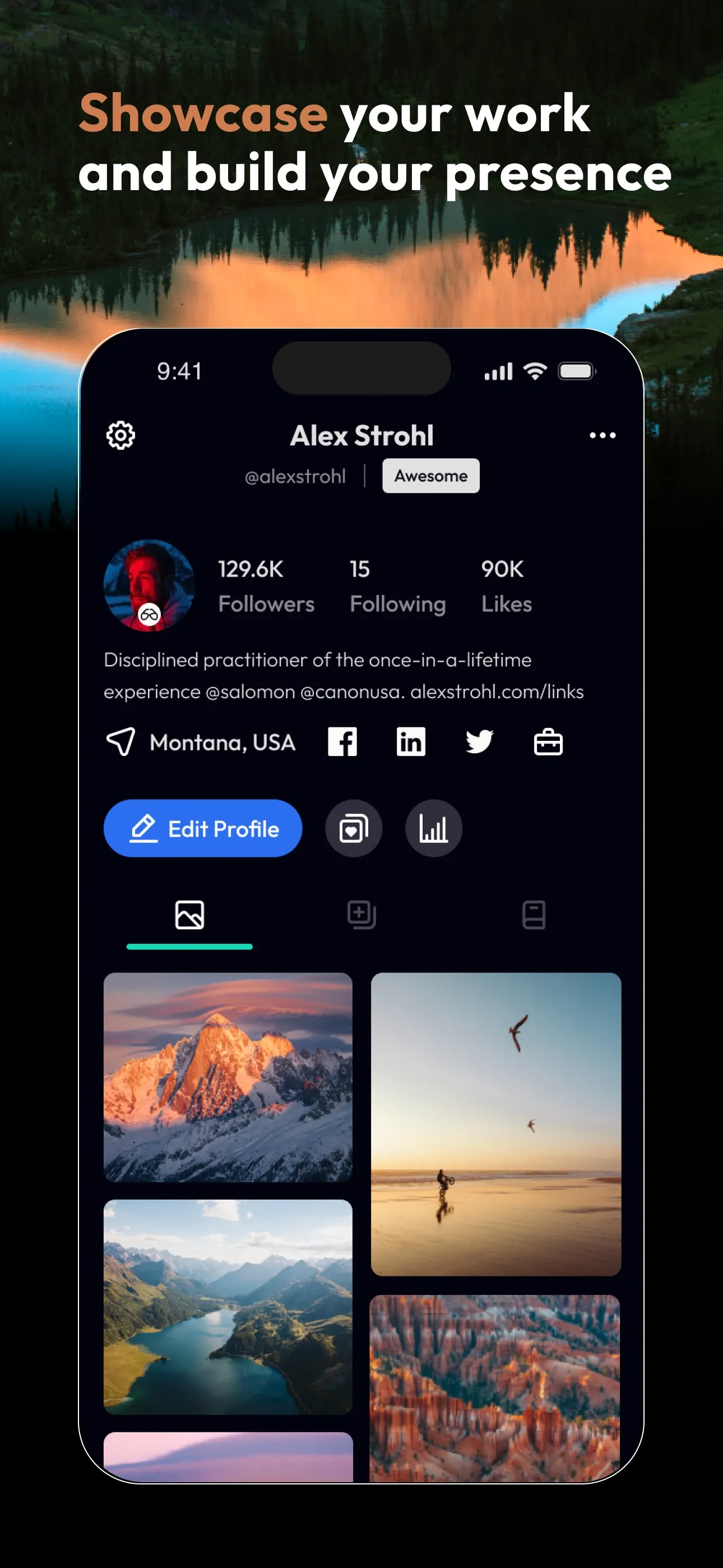 500px-Photo Sharing Community iphone screenshot 6