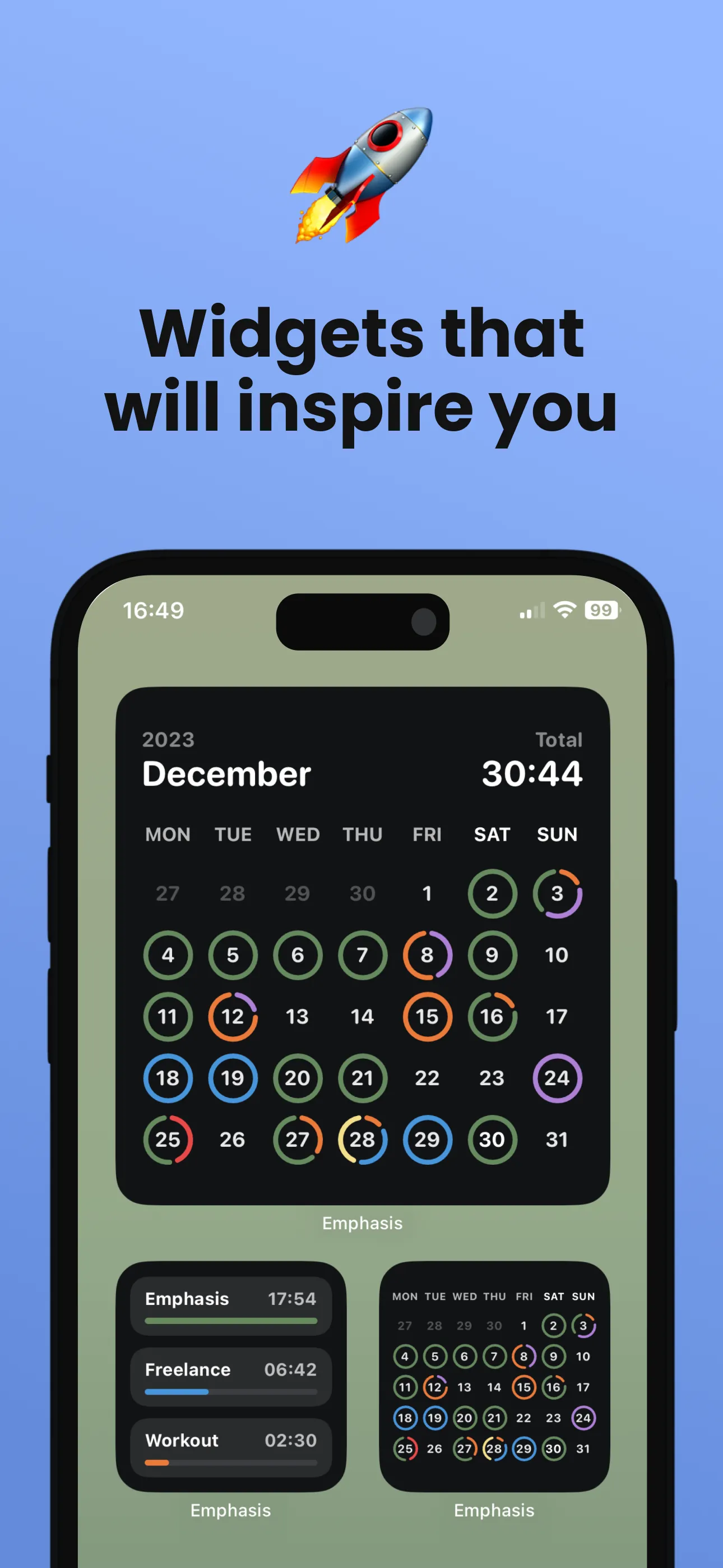 Emphasis: Flow & Focus Timer iphone screenshot 9