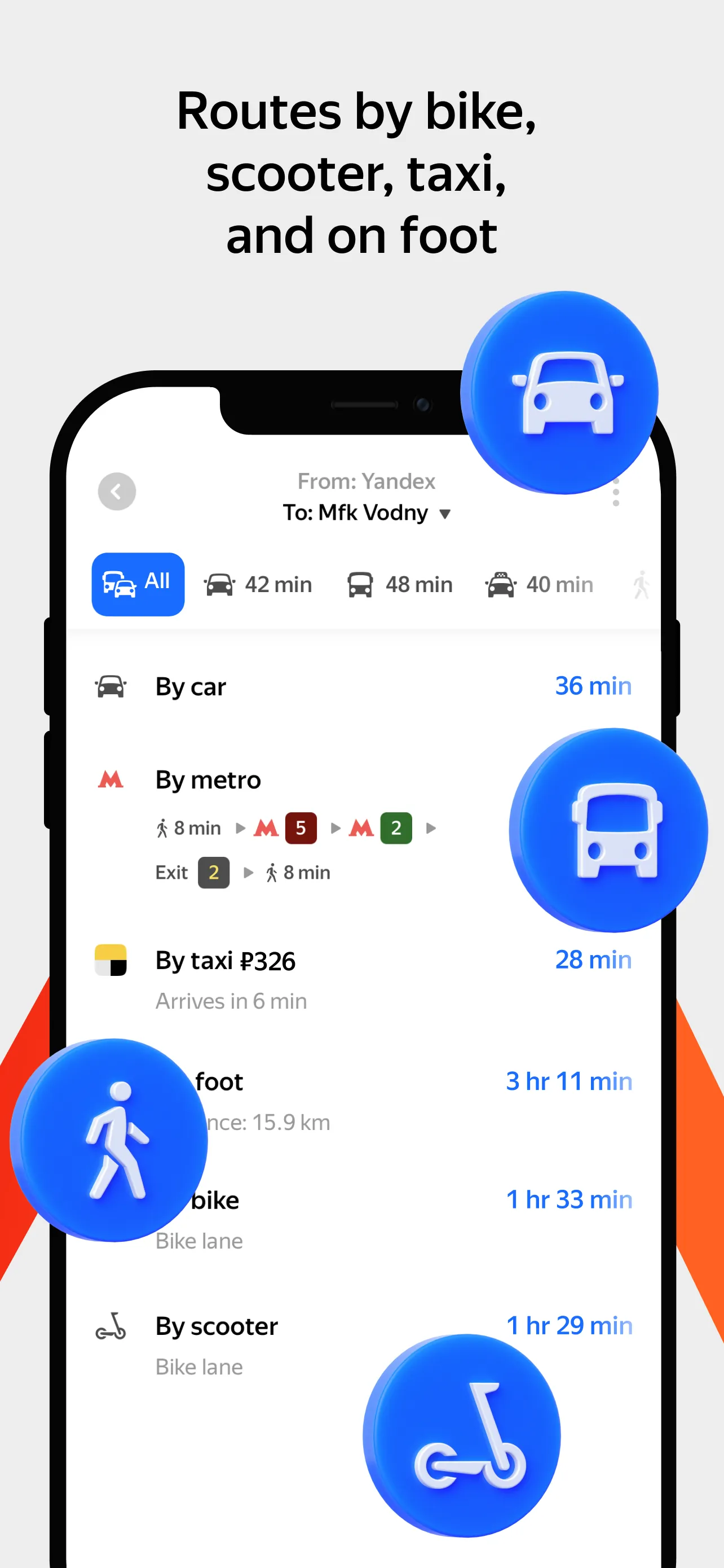 Yandex Maps & Navigator iphone screenshot 6