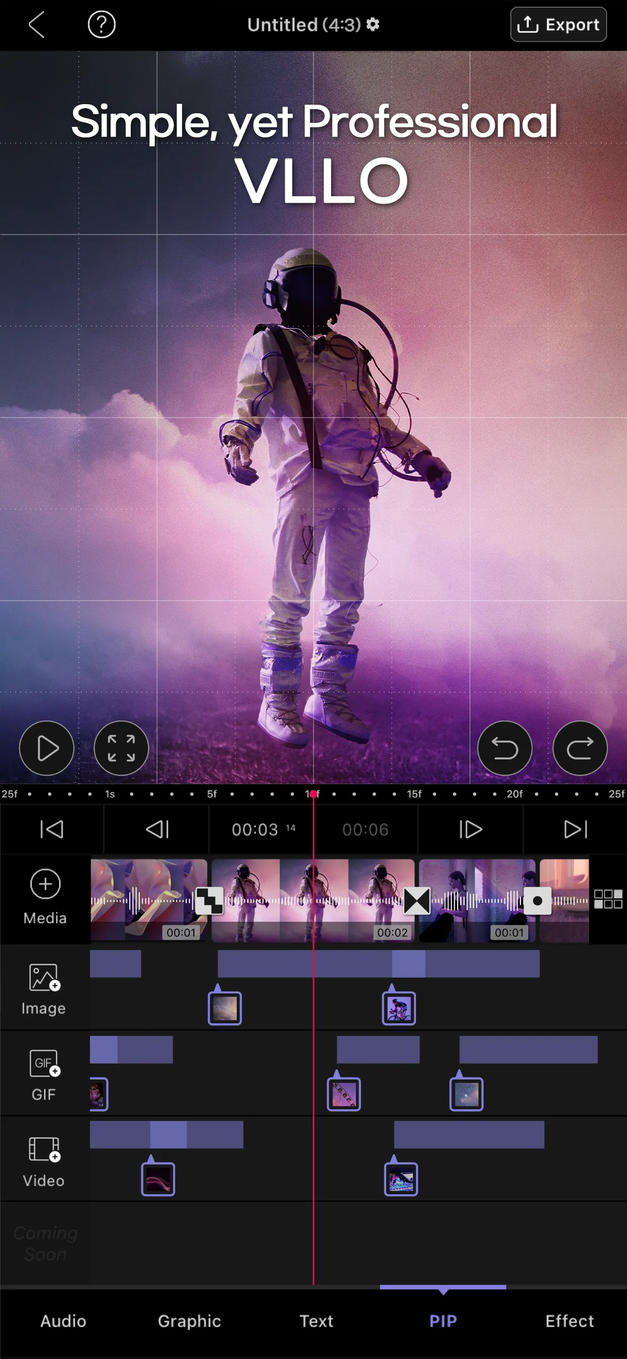 VLLO- Video Editor, Vlog Edits iphone screenshot 3