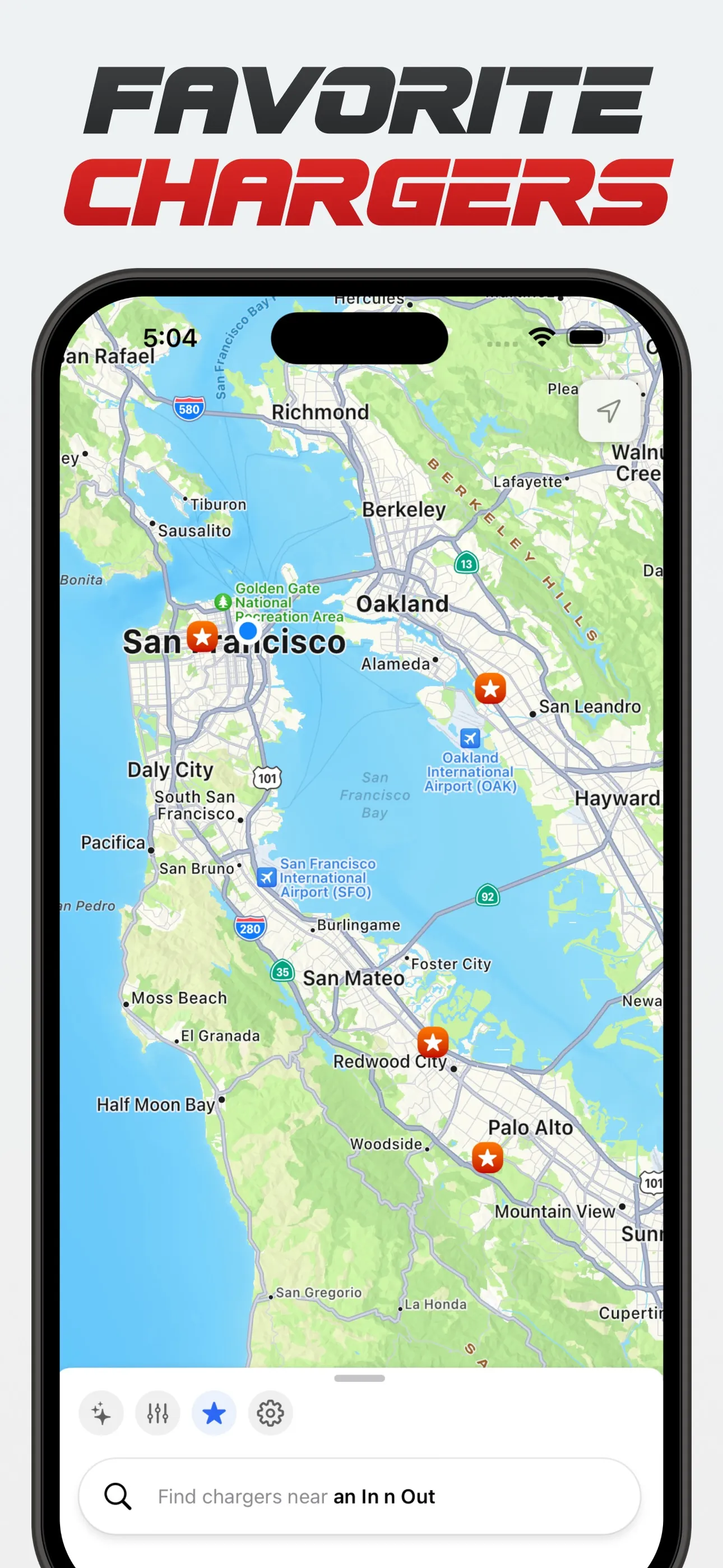 Charge My Tesla - Find Stops iphone screenshot 7
