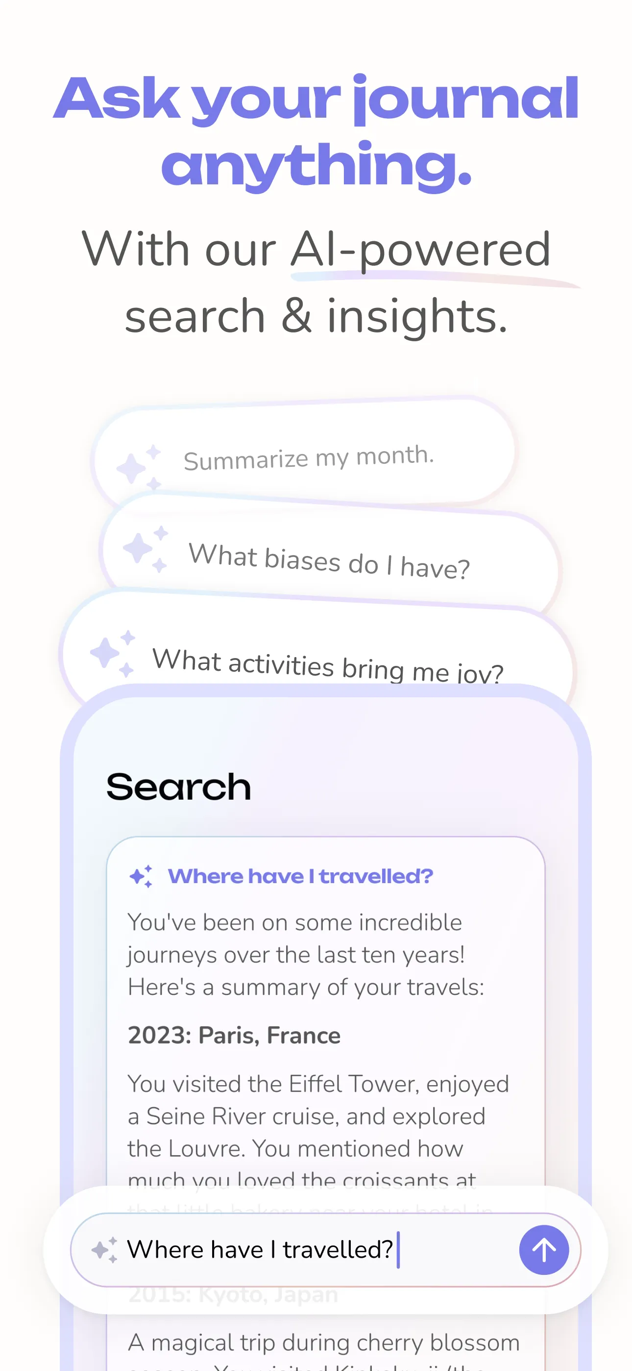 Reflection: AI Journal Prompts iphone screenshot 5