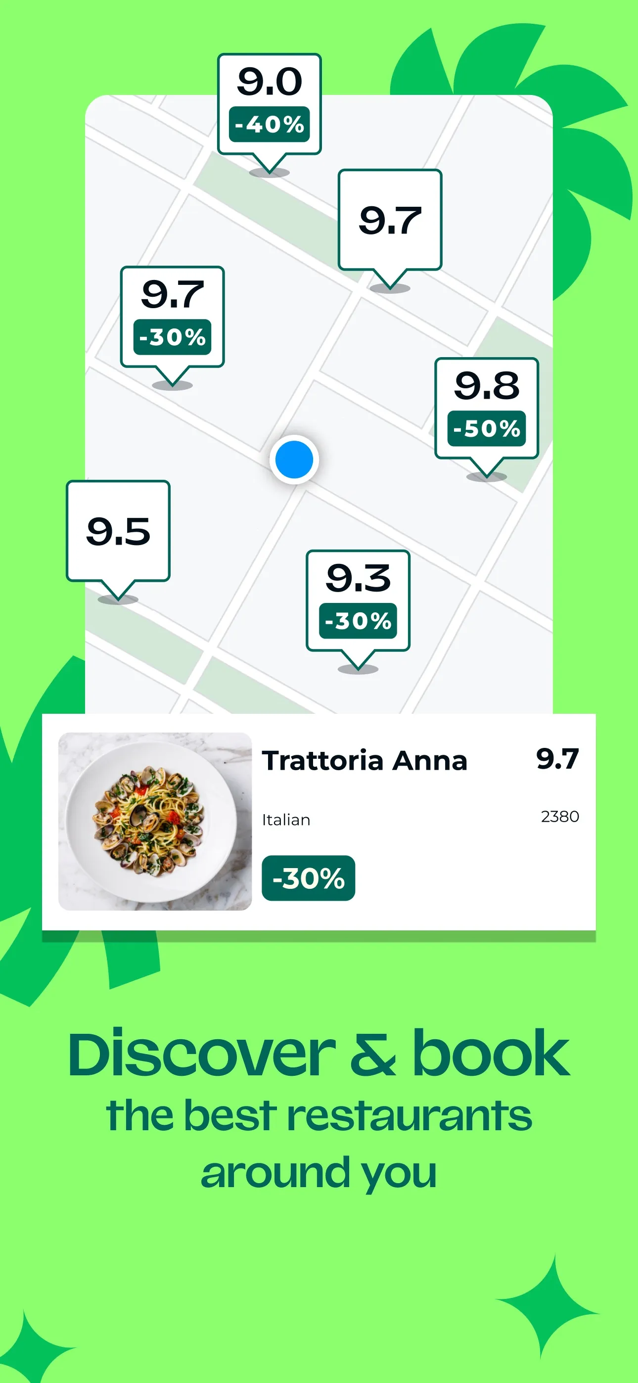 TheFork - Restaurant bookings iphone screenshot 2