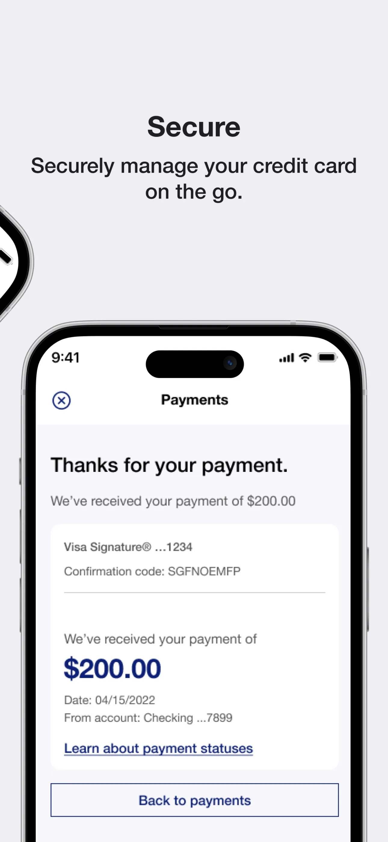 Elan Credit Card iphone screenshot 3
