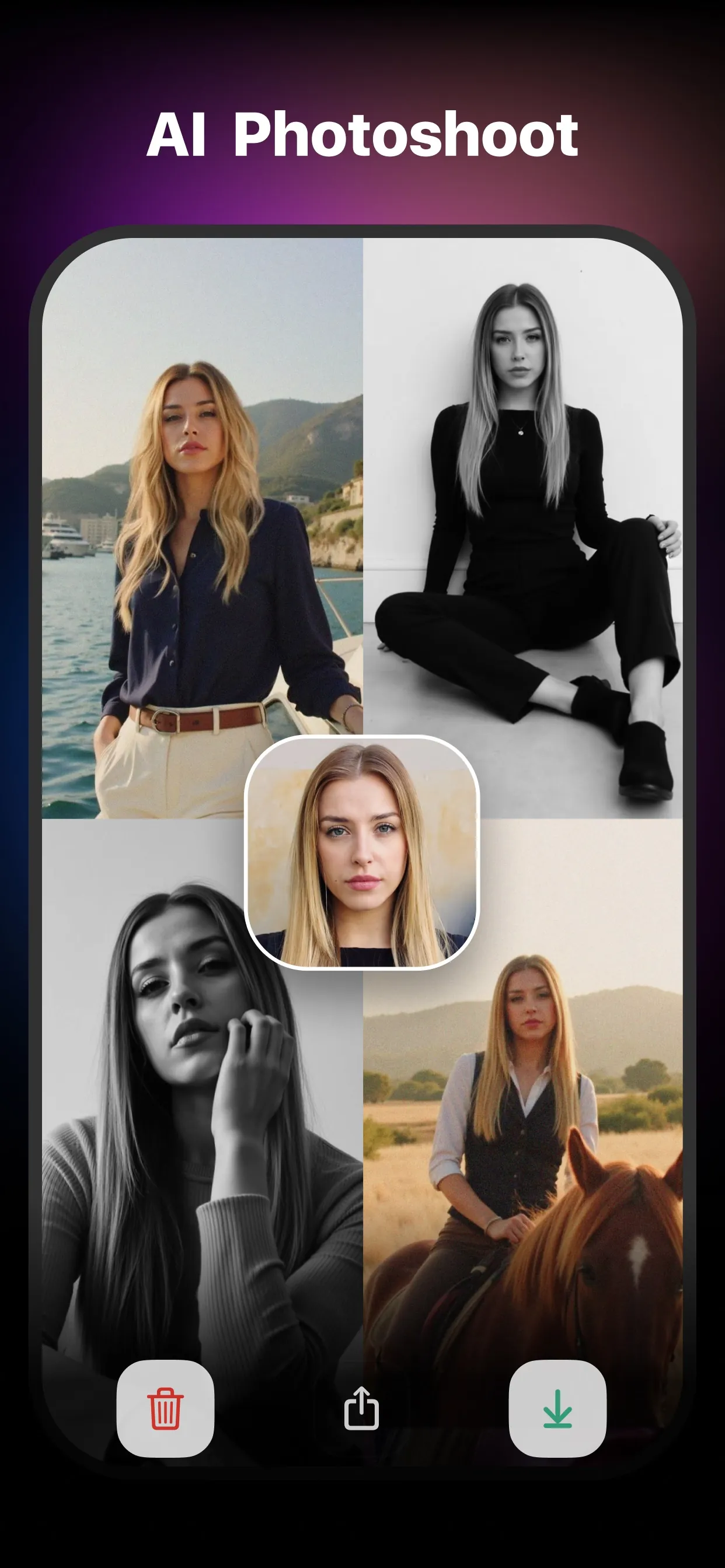 Gradient: You Look Like iphone screenshot 2