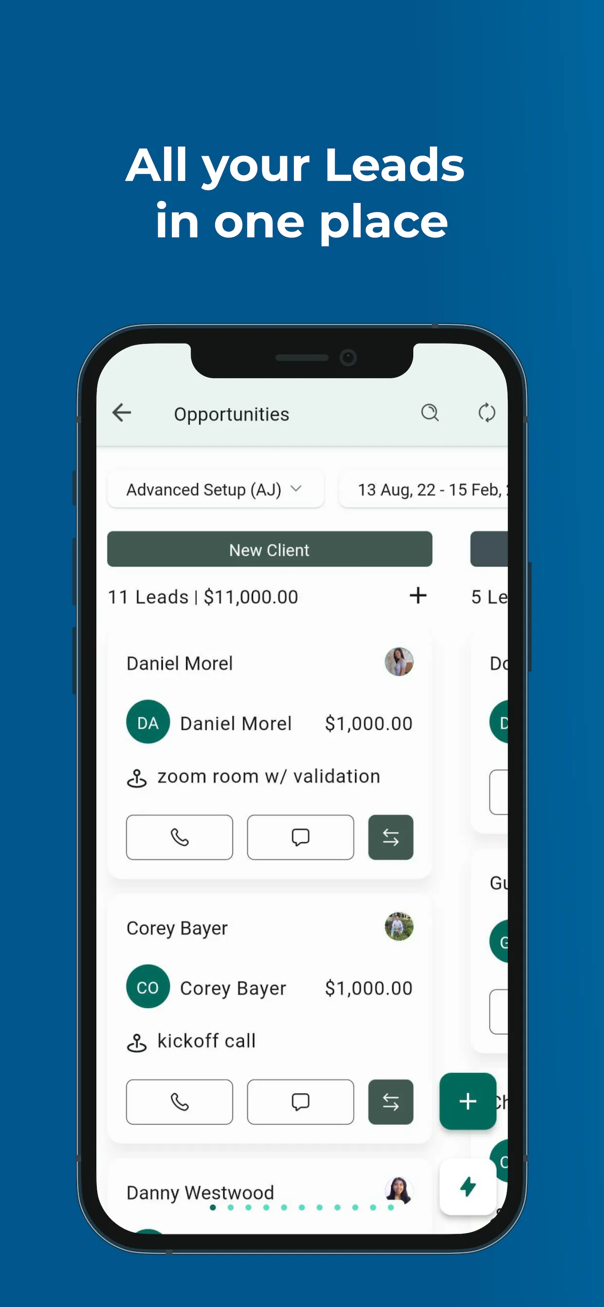 Lead Connector iphone screenshot 1