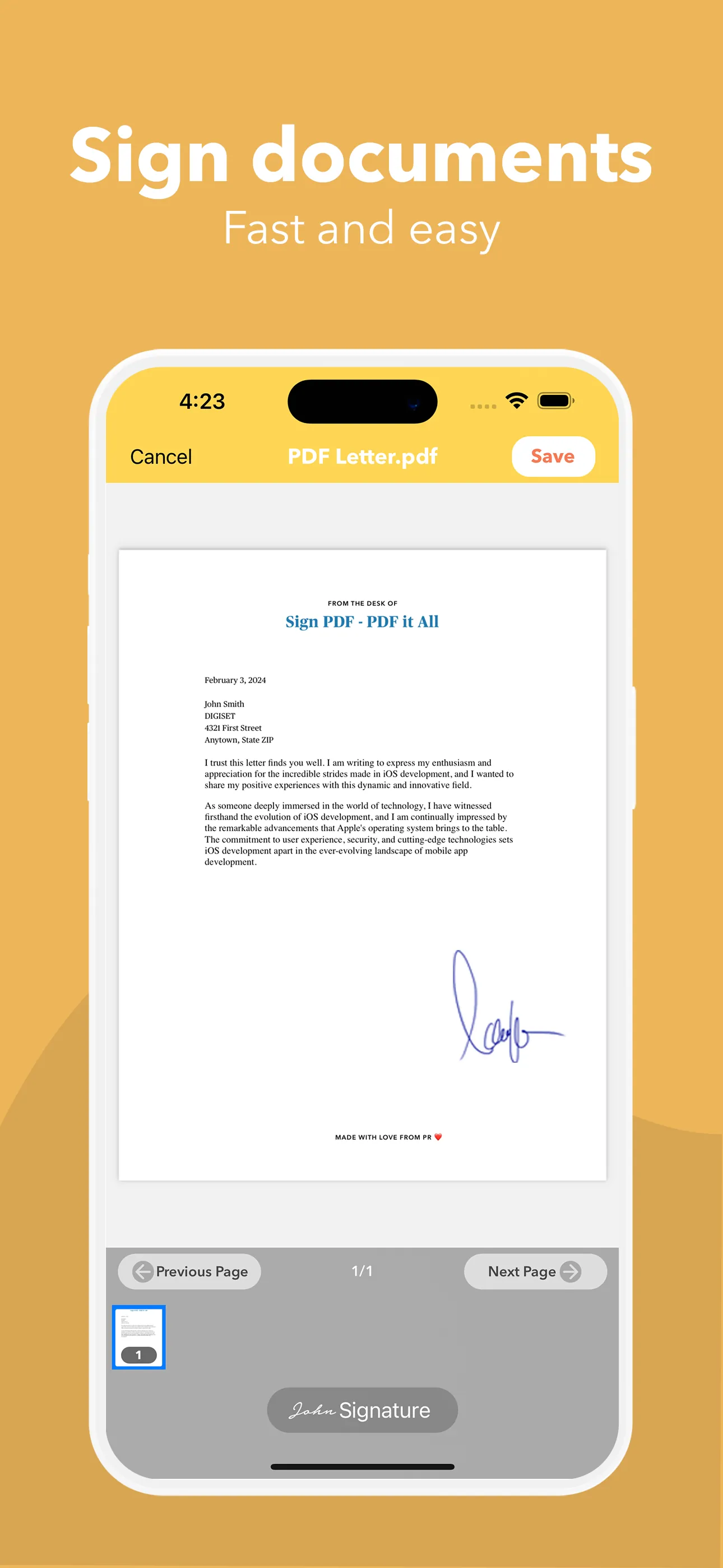 PDF it All Document Converter iphone screenshot 8