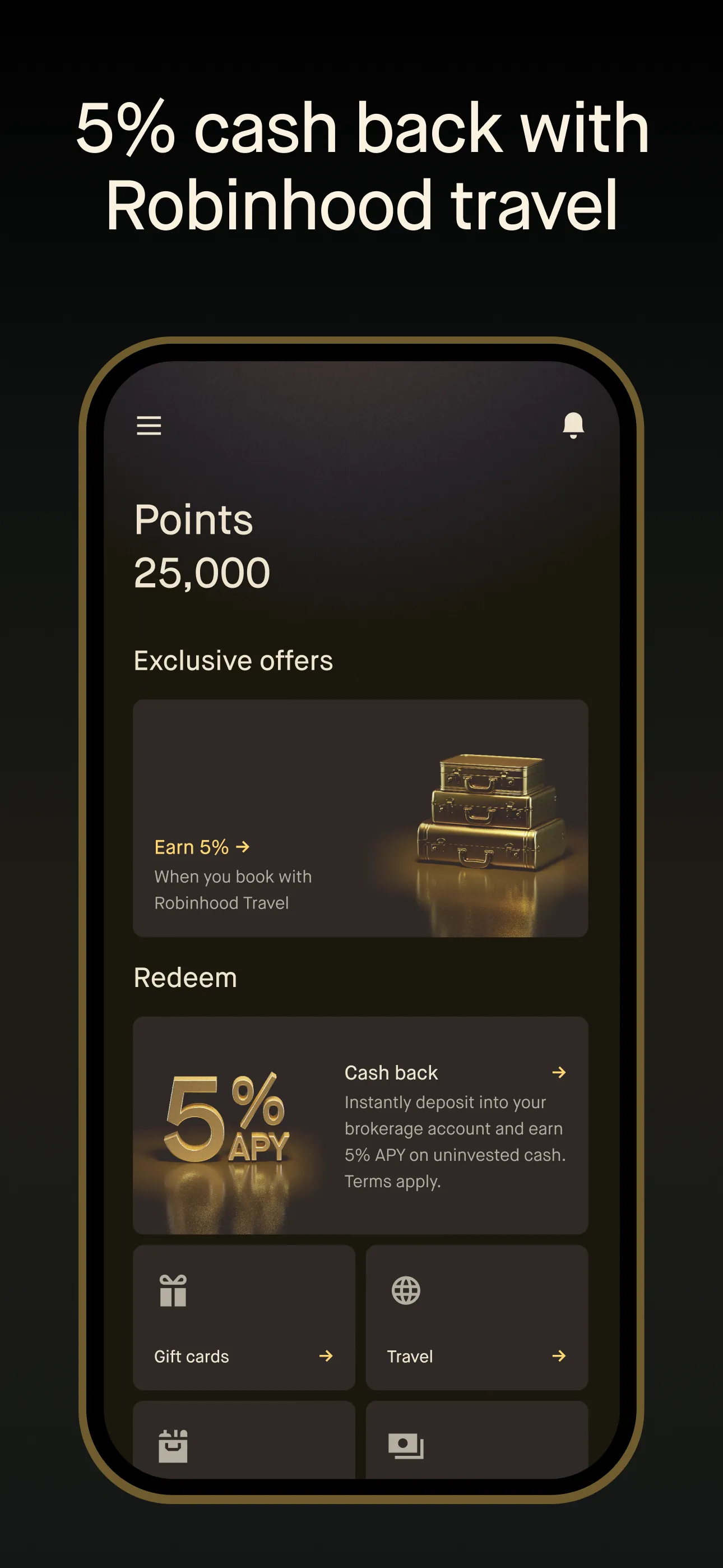 Robinhood Credit Card iphone screenshot 6