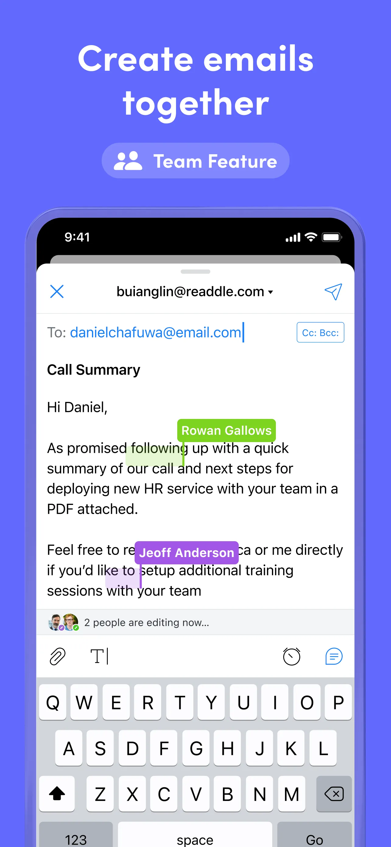 Spark Mail + AI: Email Inbox iphone screenshot 9