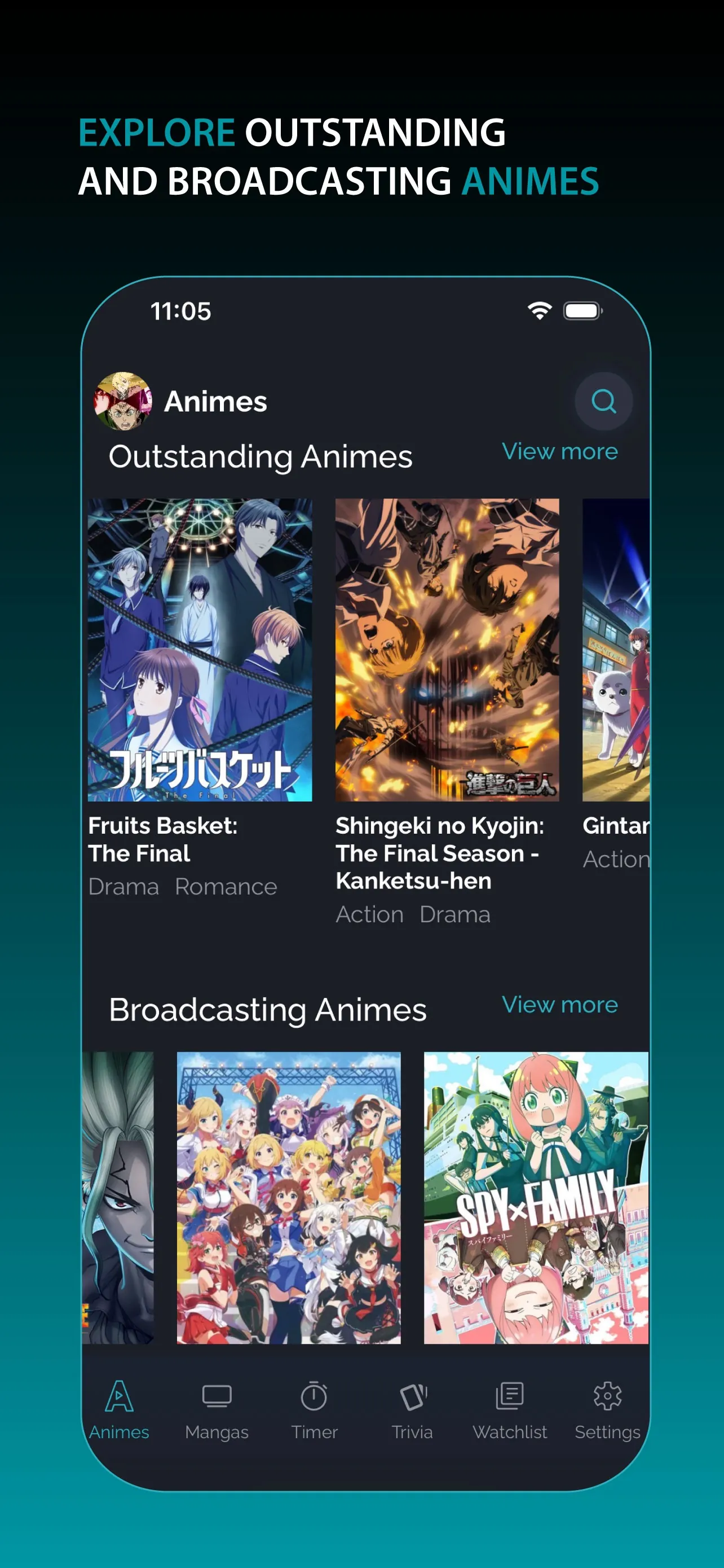 Legion Anime : Anime Plus Flv iphone screenshot 1