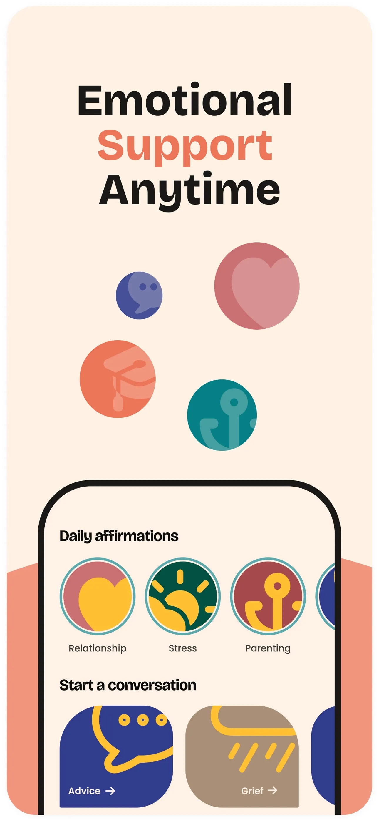 Counselr: Therapy & Self-Care iphone screenshot 1