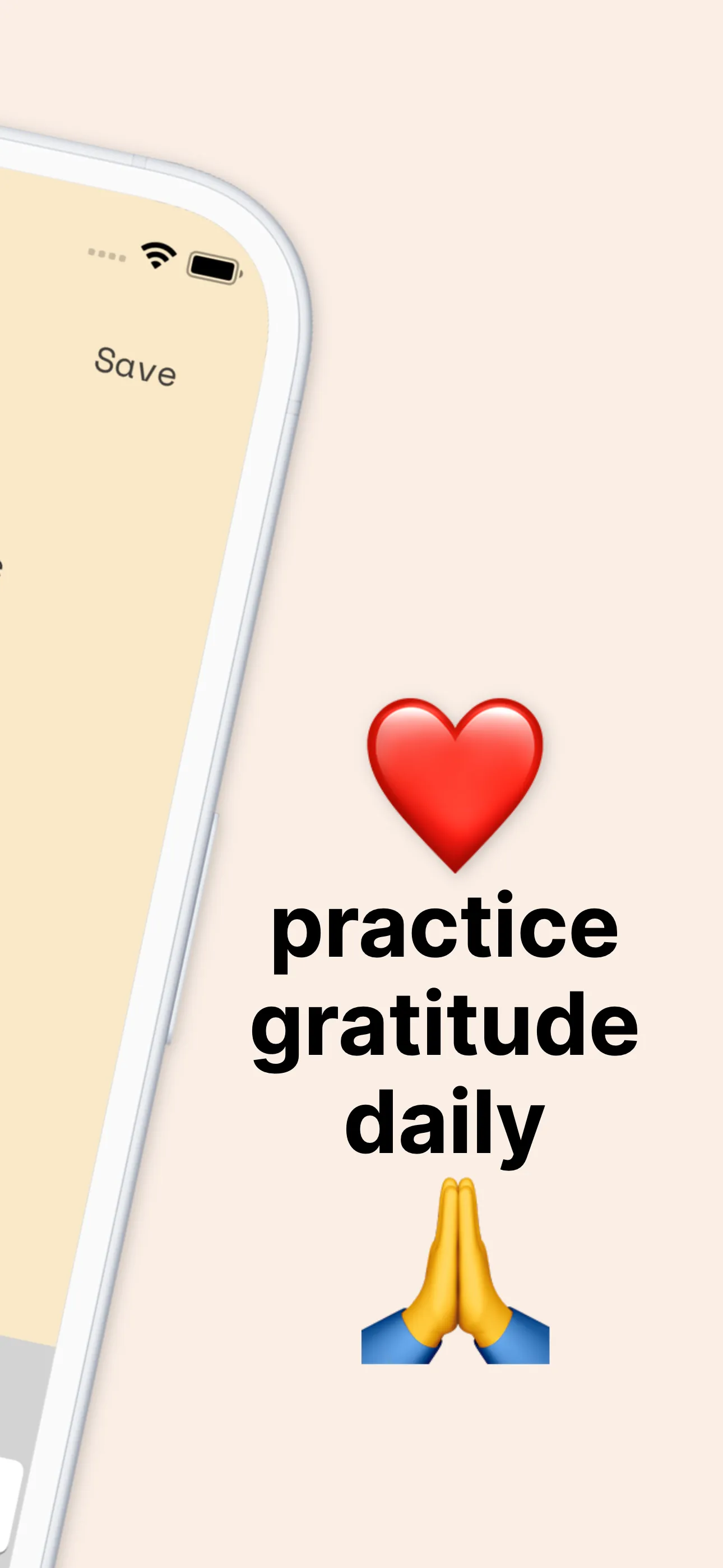 Good Things gratitude journal iphone screenshot 2