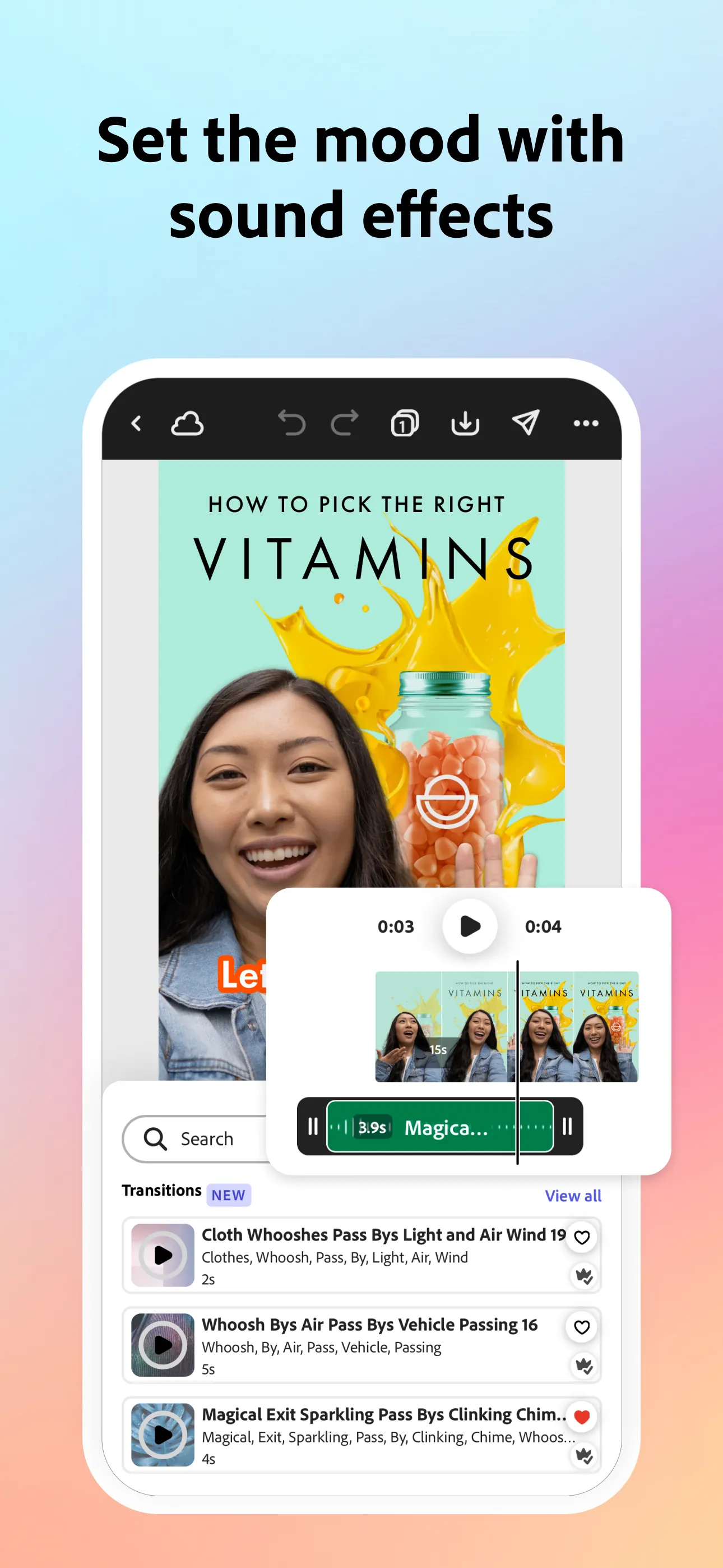 Adobe Express: AI Photo, Video iphone screenshot 10