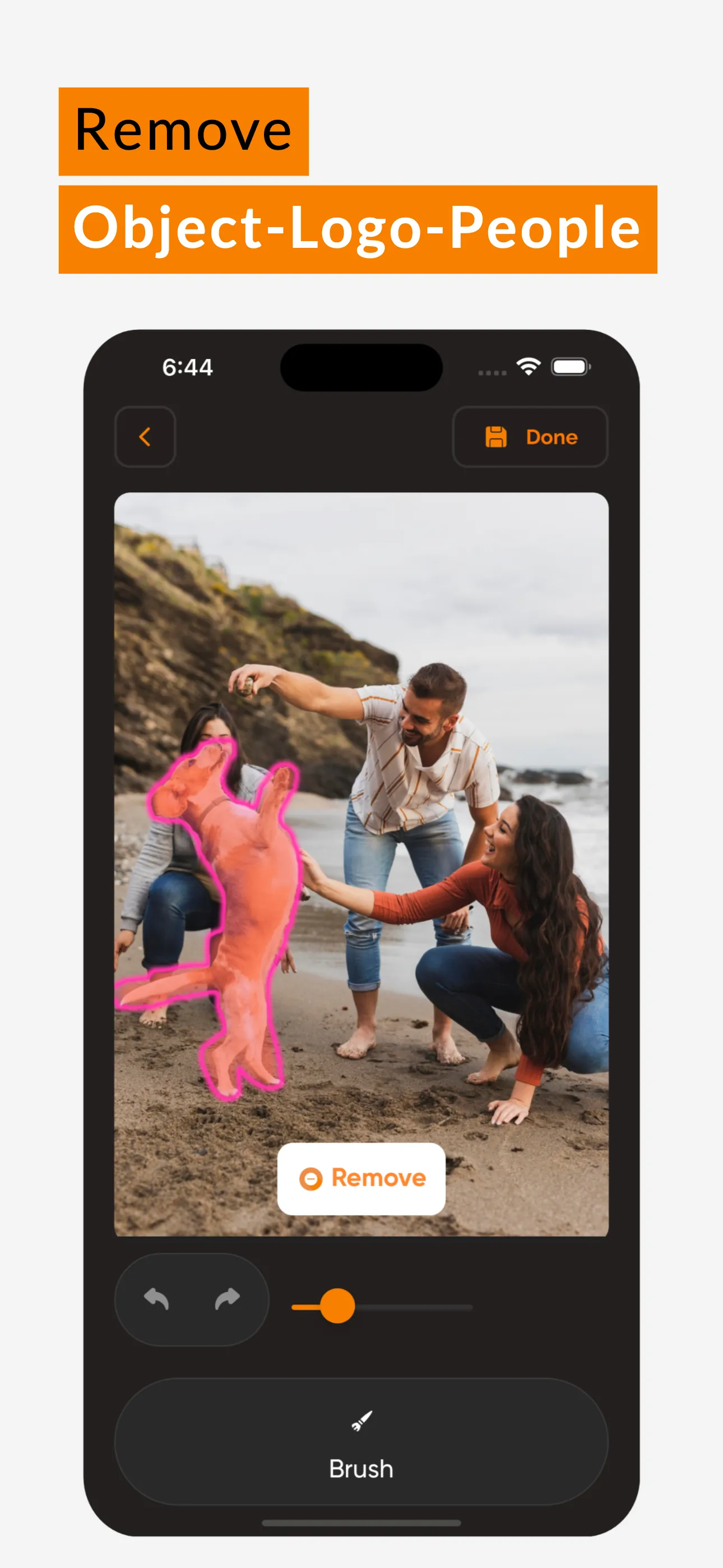 Remove Watermark AI Retouch iphone screenshot 1