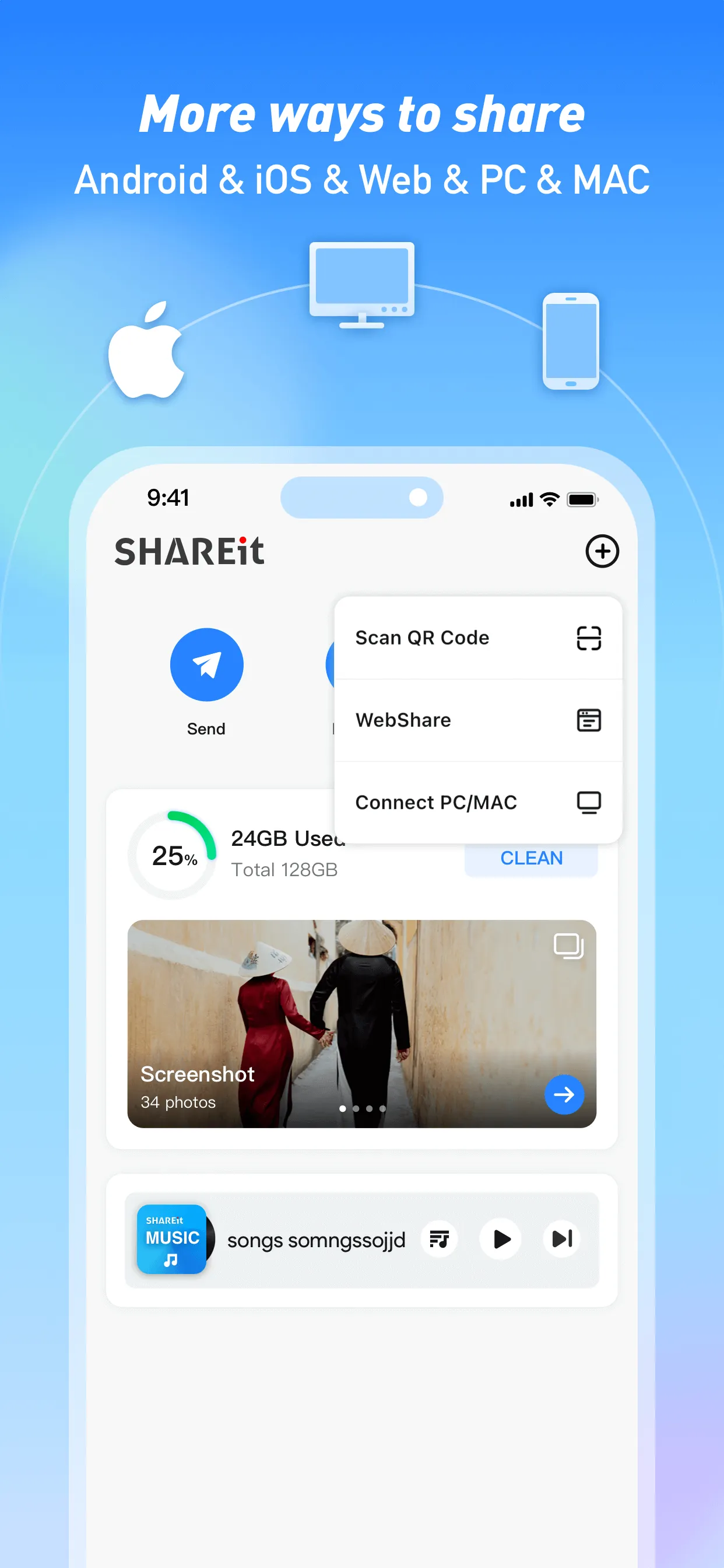 SHAREit: Transfer, Share Files iphone screenshot 5