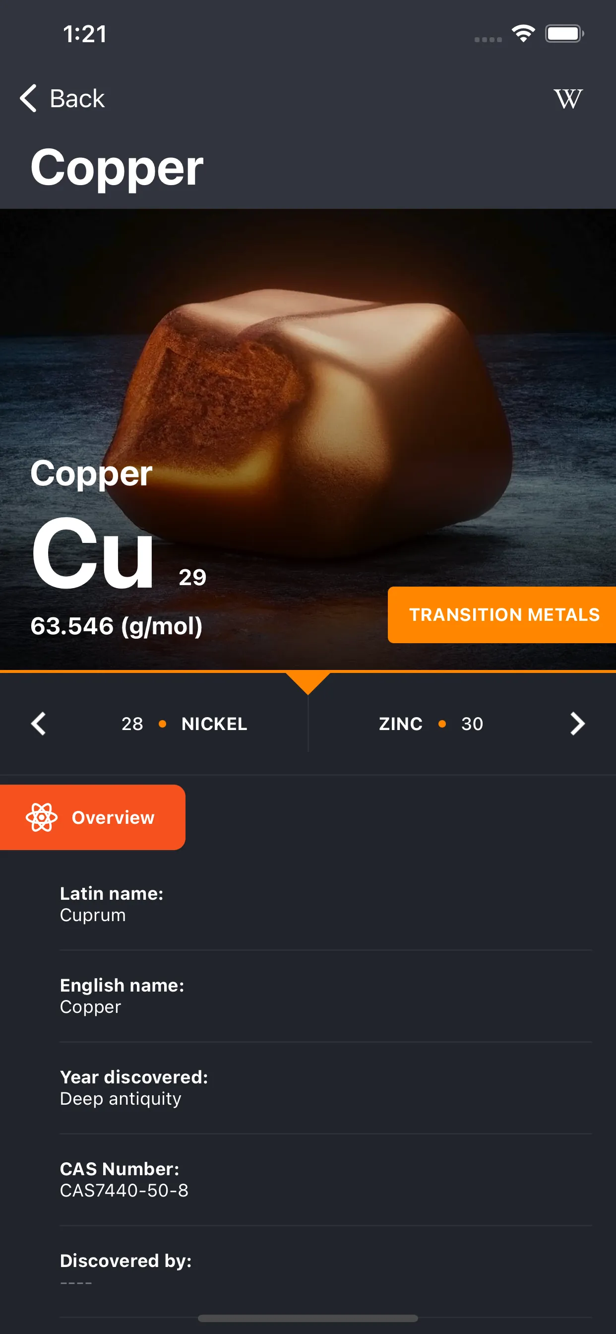 Periodic Table 2025 PRO iphone screenshot 2