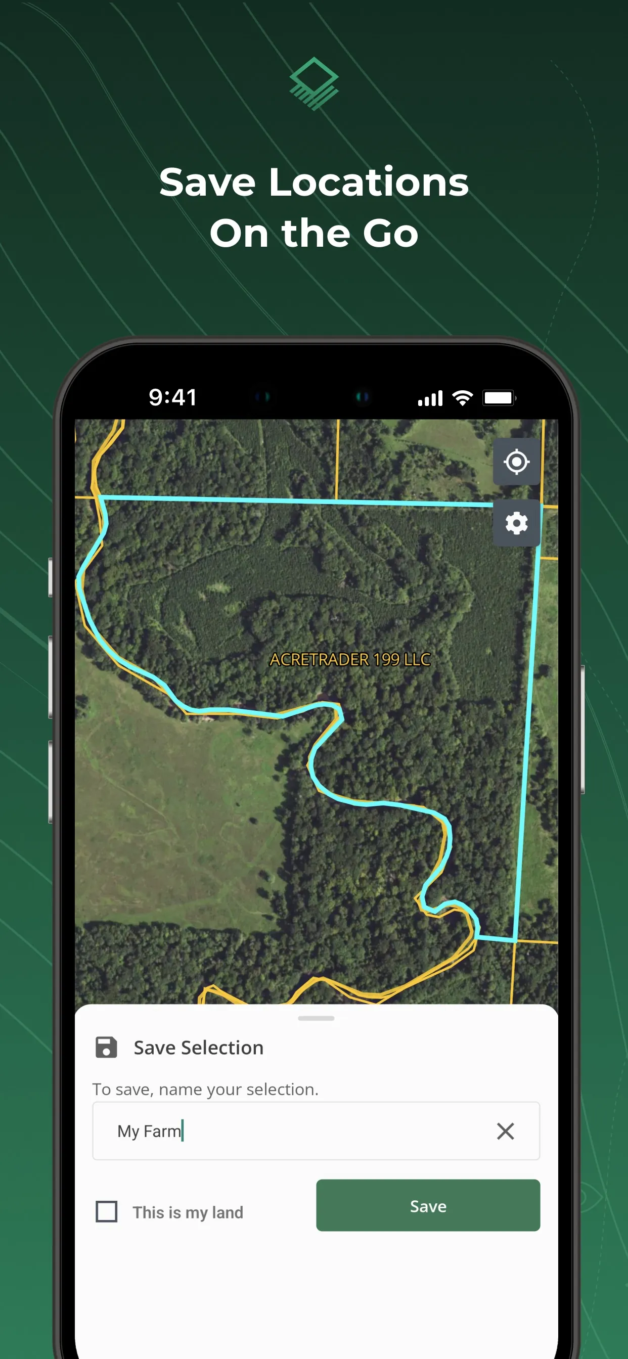 Acres: Land Data & Parcel Maps iphone screenshot 3