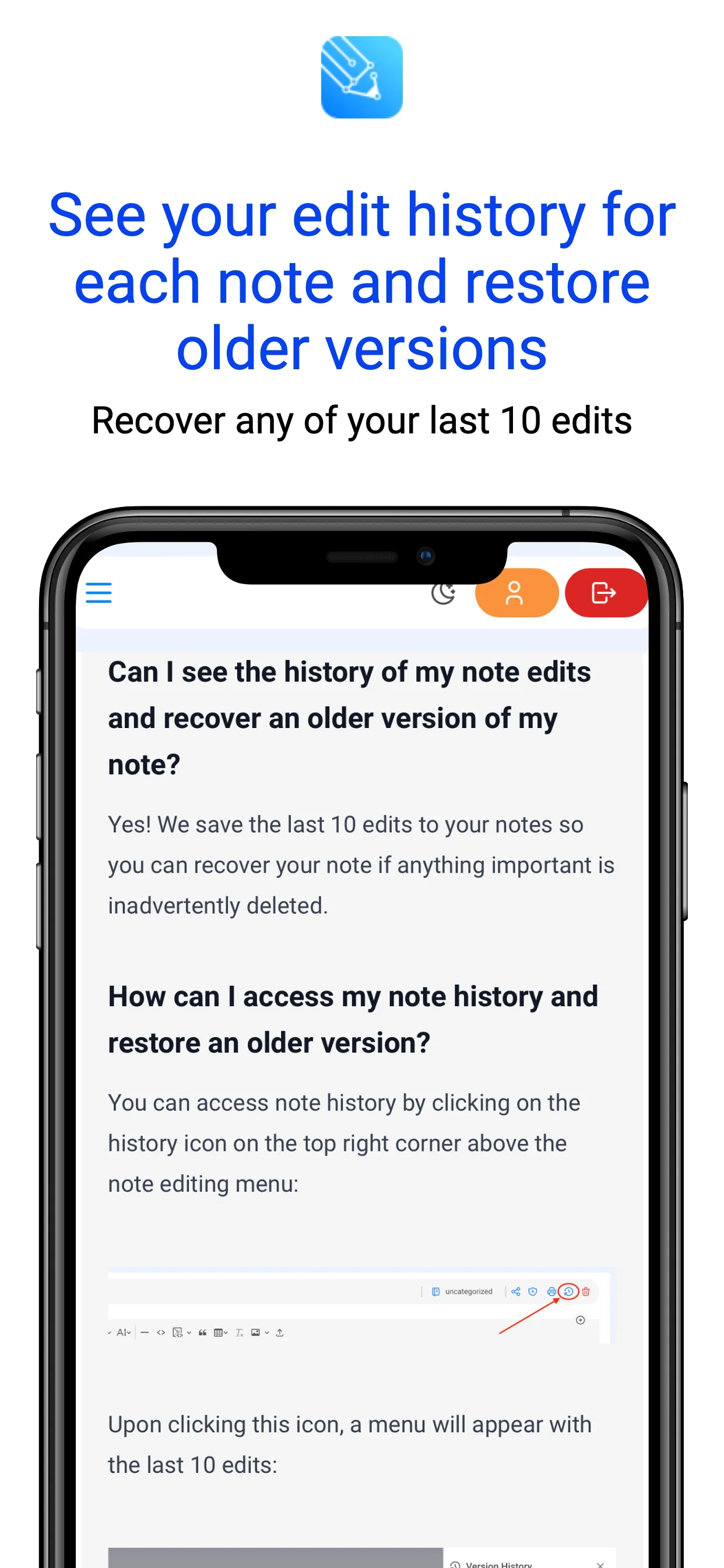 Relanote iphone screenshot 8