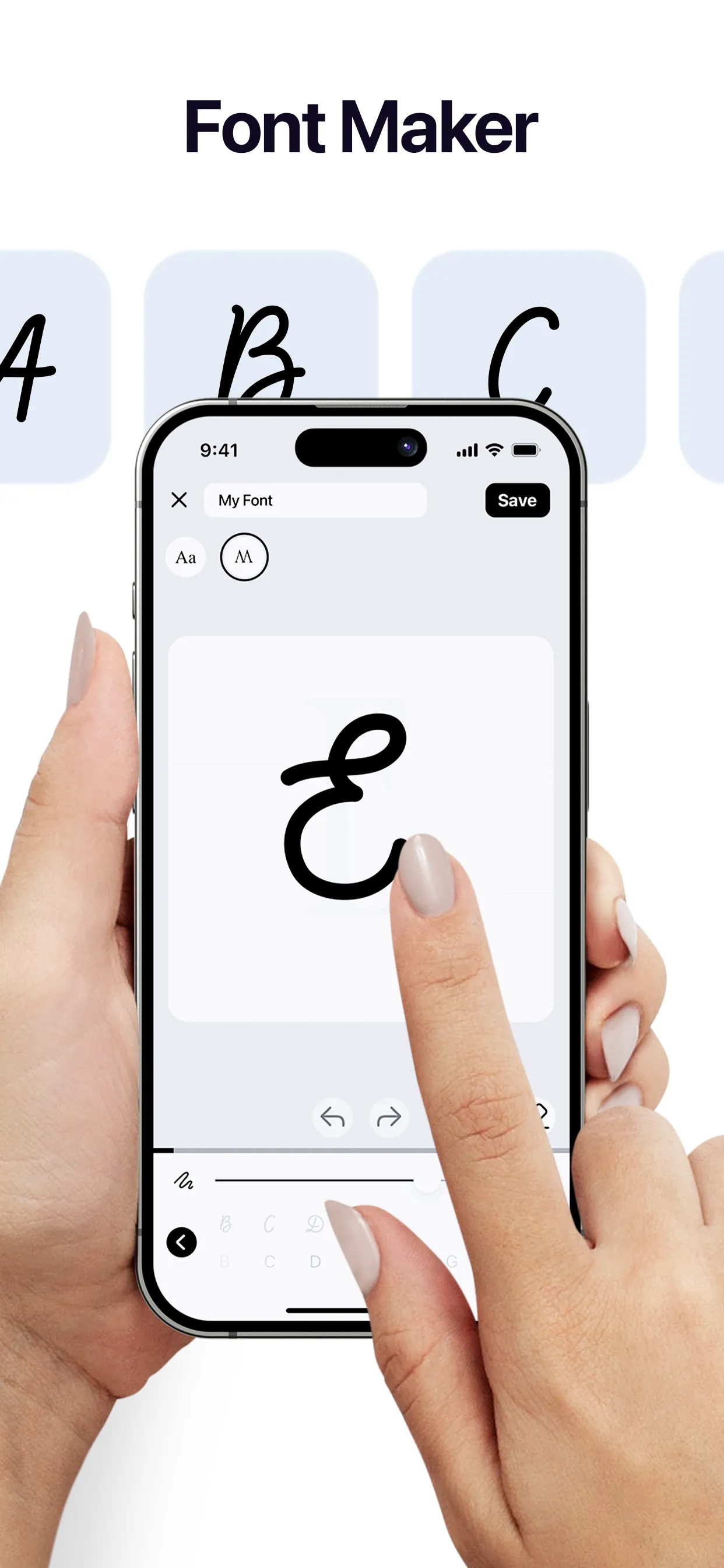 Fonts Art: Keyboard for iPhone iphone screenshot 6