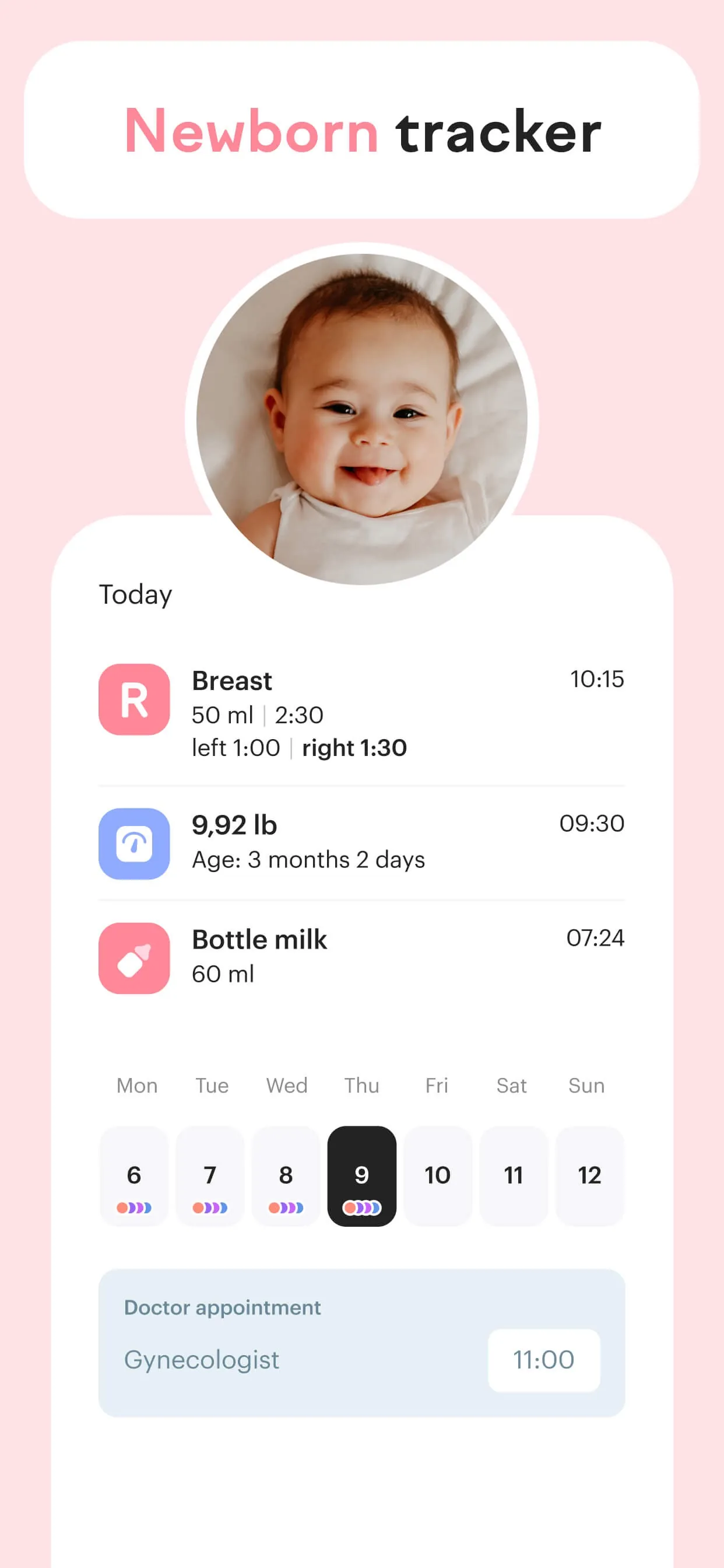 amma: Pregnancy & Baby Tracker iphone screenshot 9