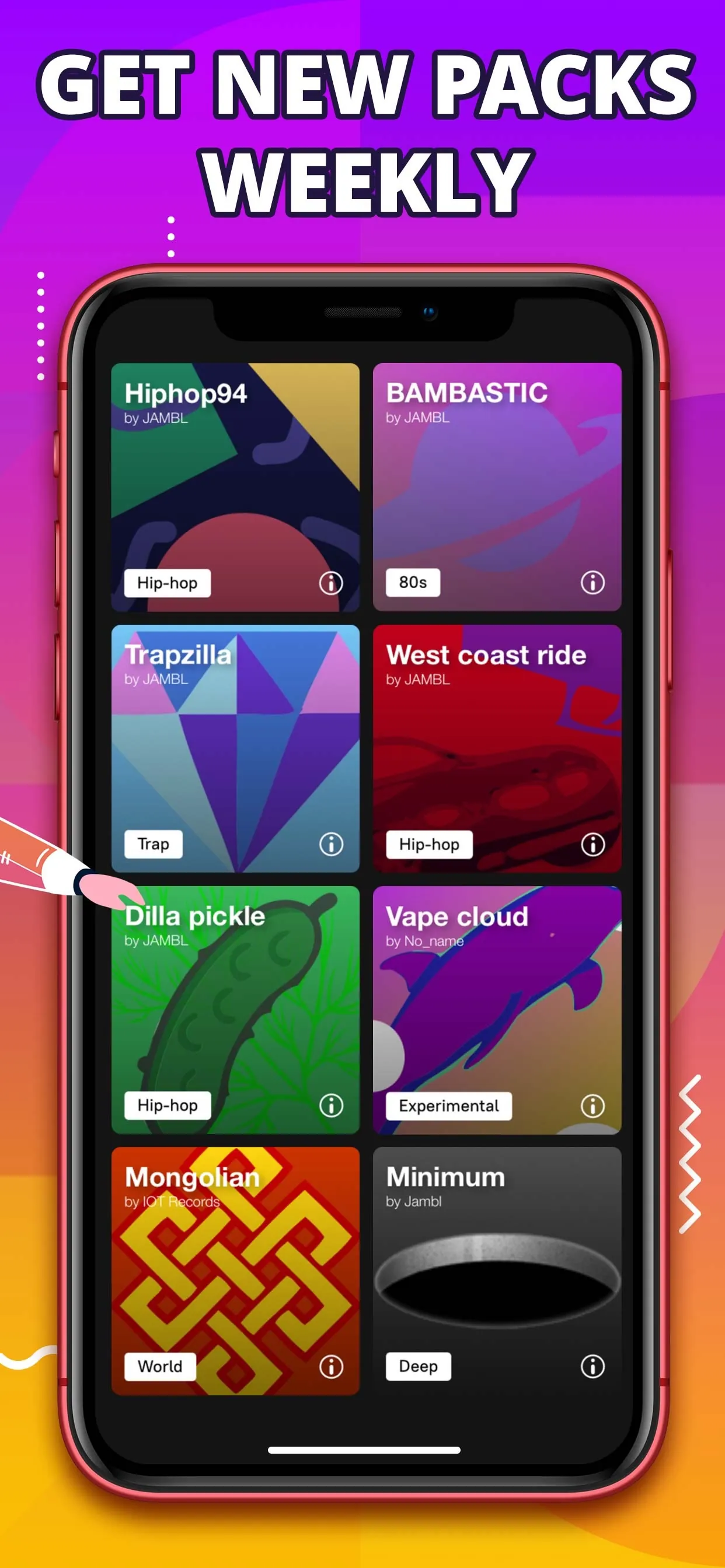 Jambl: DJ Band & Beat Maker iphone screenshot 3