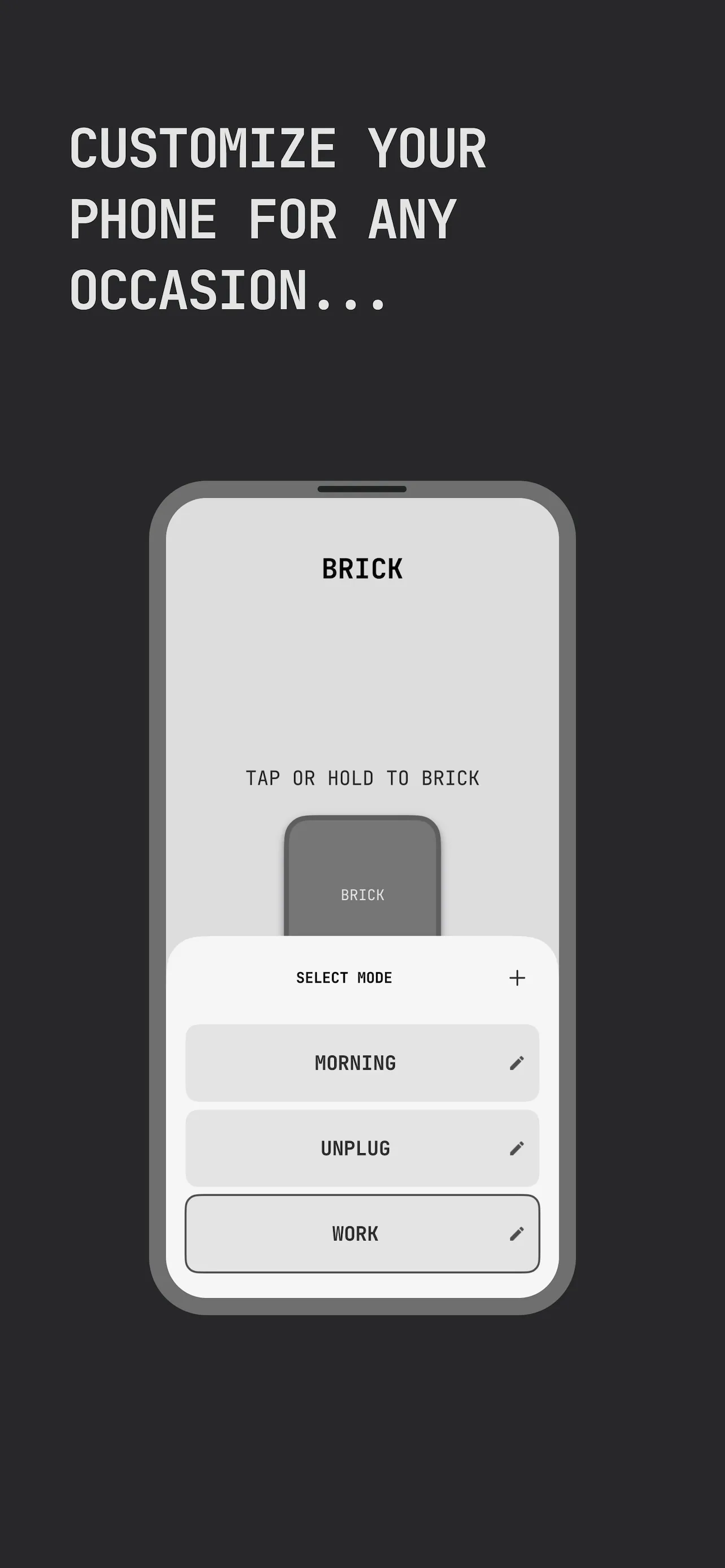 Brick - Ditch Distractions iphone screenshot 4