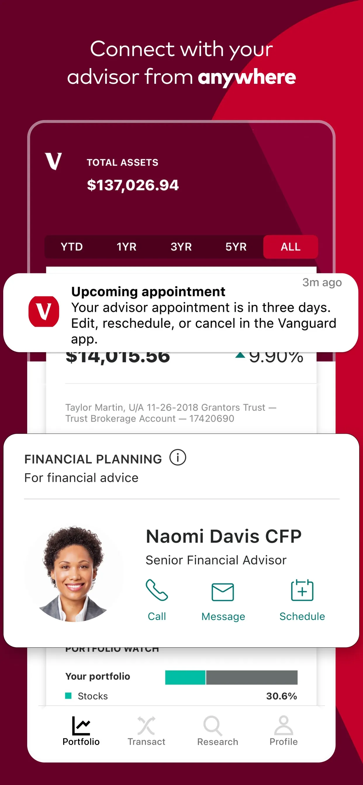 Vanguard: Save, Invest, Retire iphone screenshot 6