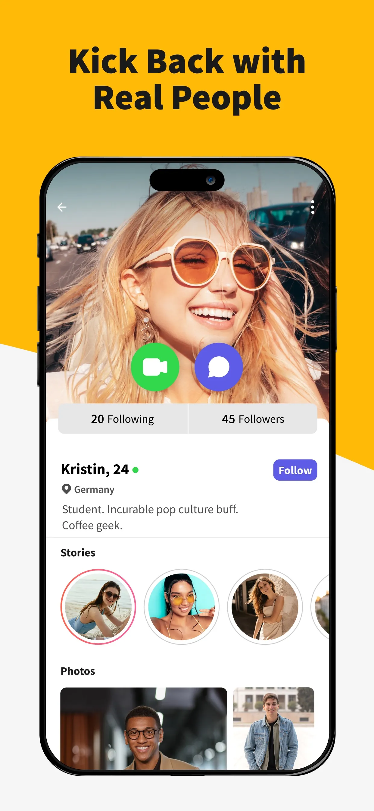 Gaze: Live Video Chat App iphone screenshot 5