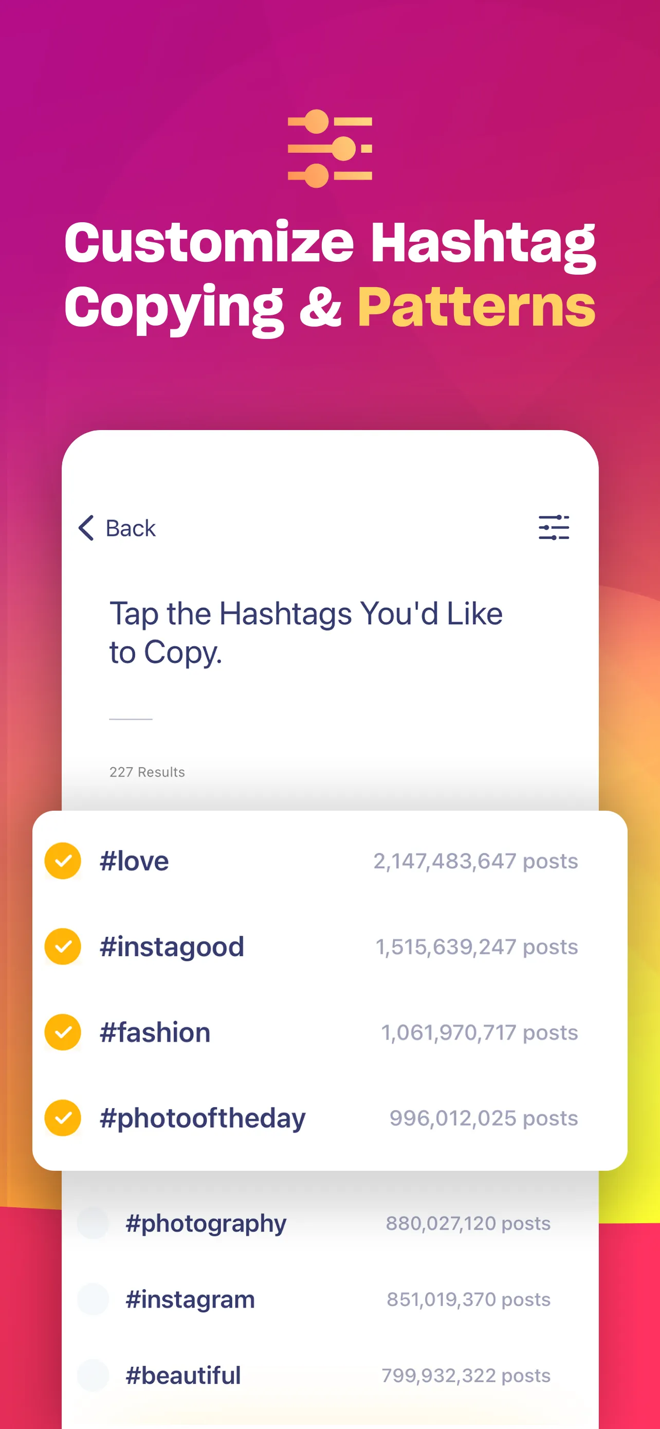 Hashtag Expert: AI Captions iphone screenshot 8