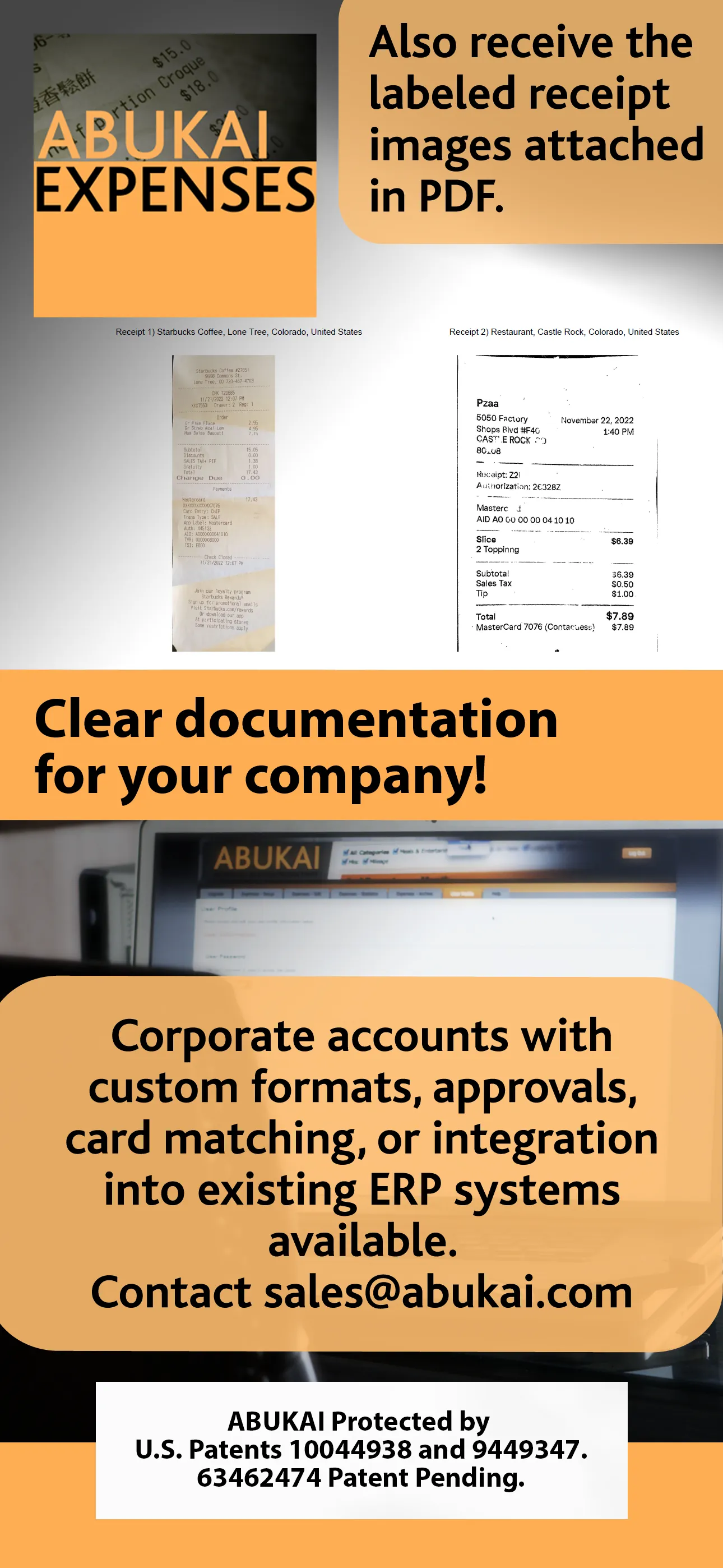 ABUKAI Expense Reports Receipt iphone screenshot 4