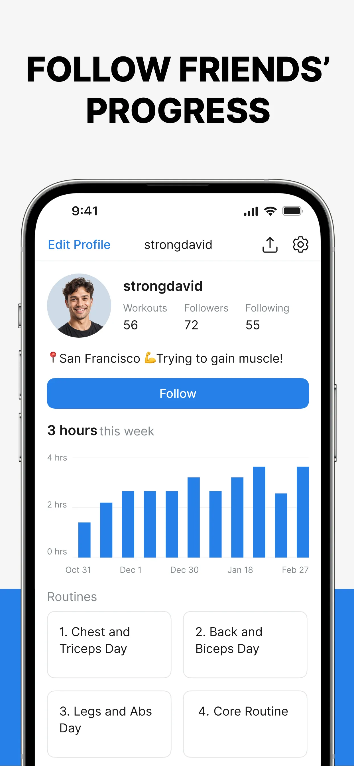 Hevy - Workout Tracker Gym Log iphone screenshot 8