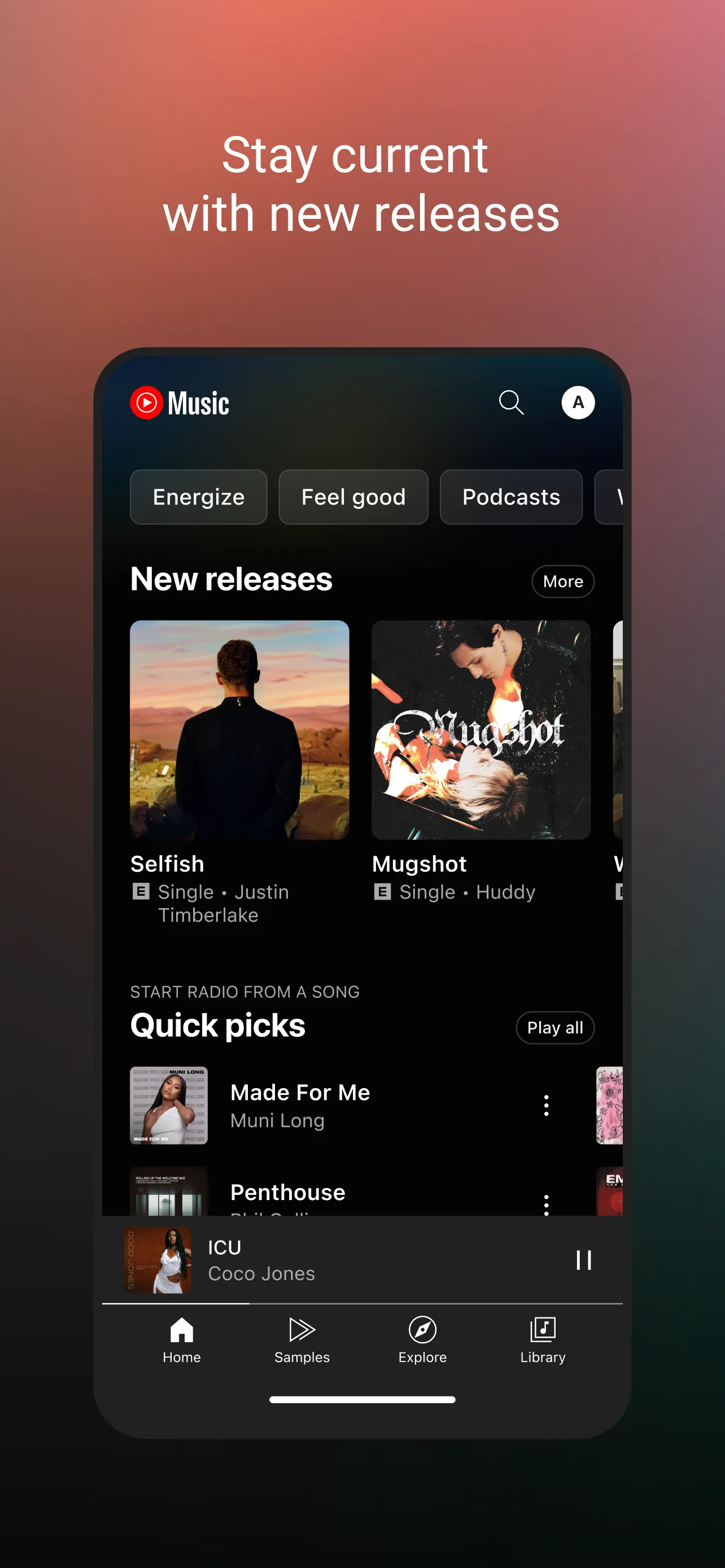 YouTube Music iphone screenshot 3