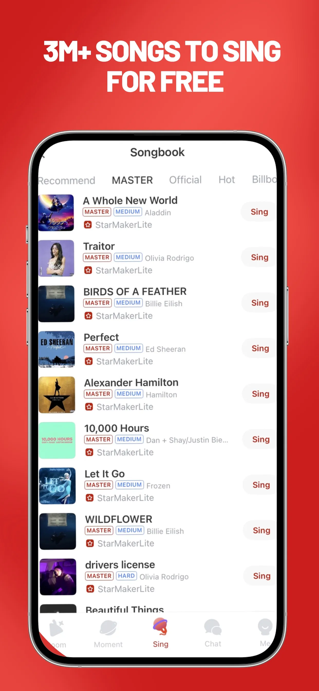 StarMaker Lite-Sing Karaoke iphone screenshot 2