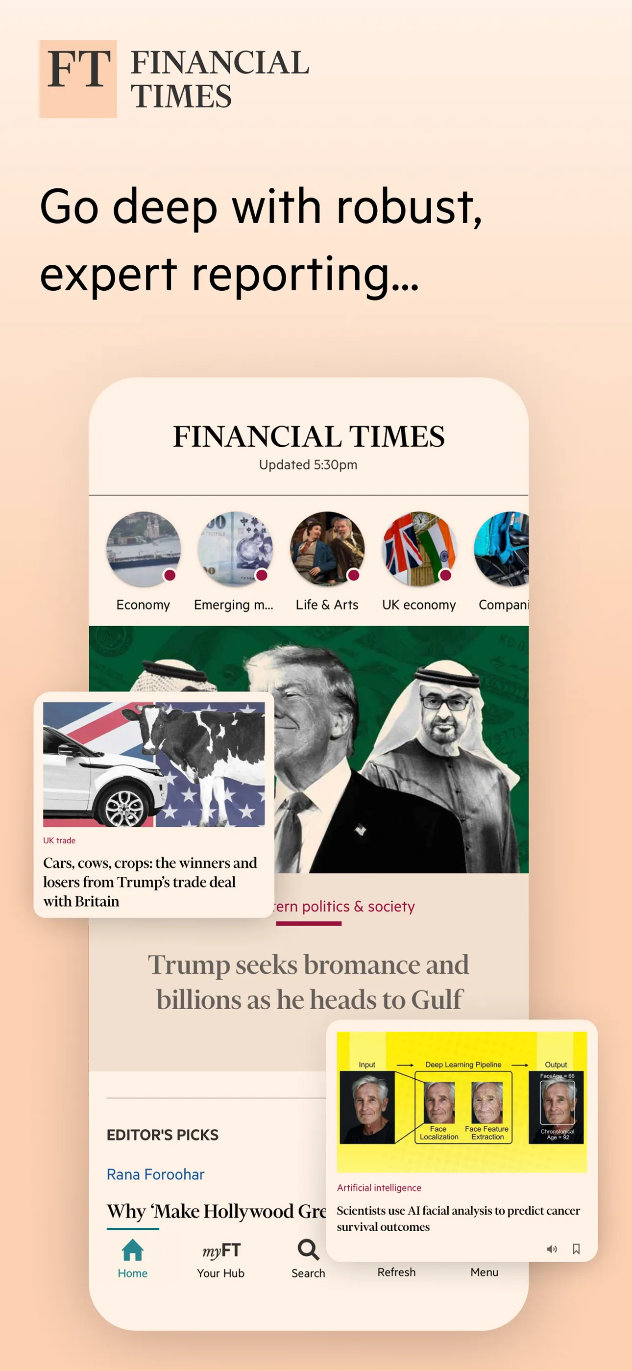 Financial Times: Business News iphone screenshot 1