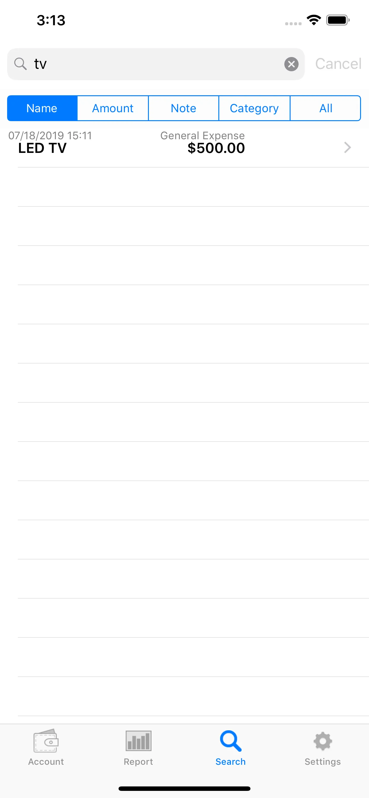 iSpending - Expense Tracker iphone screenshot 3
