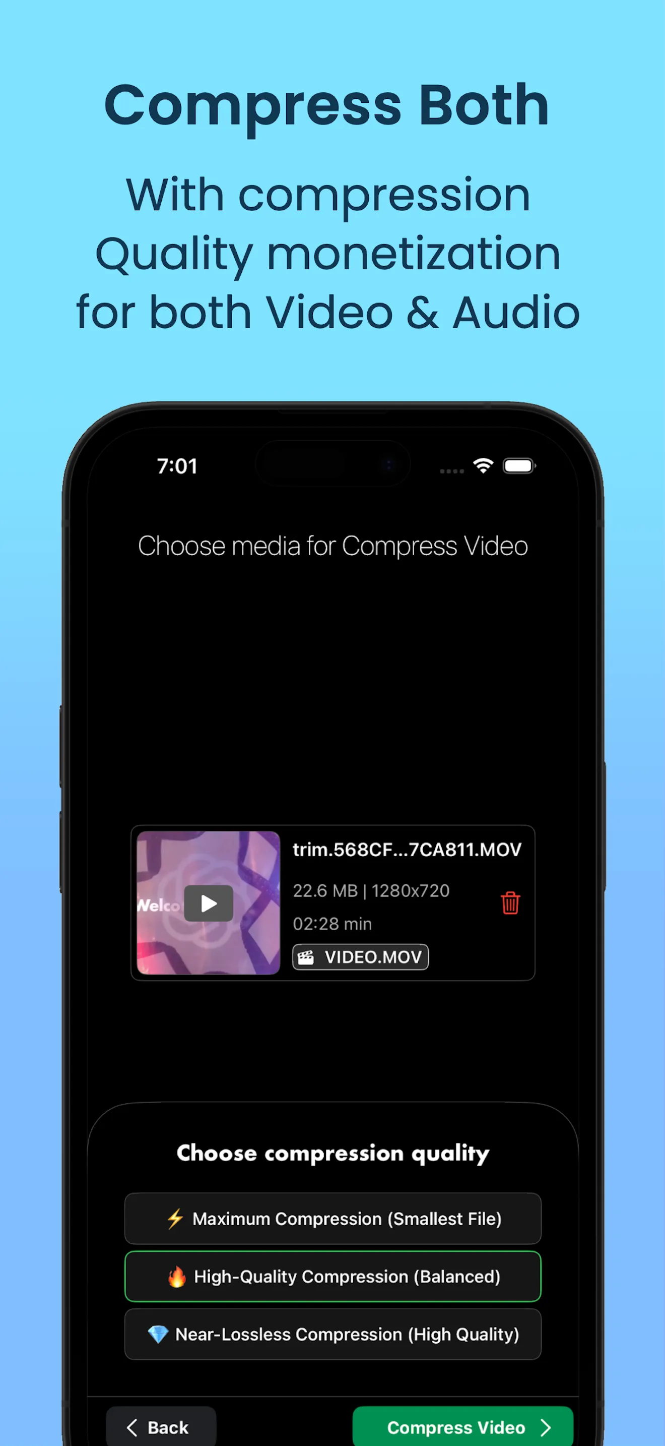 Video Converter - 4K MP4 MP3 iphone screenshot 5