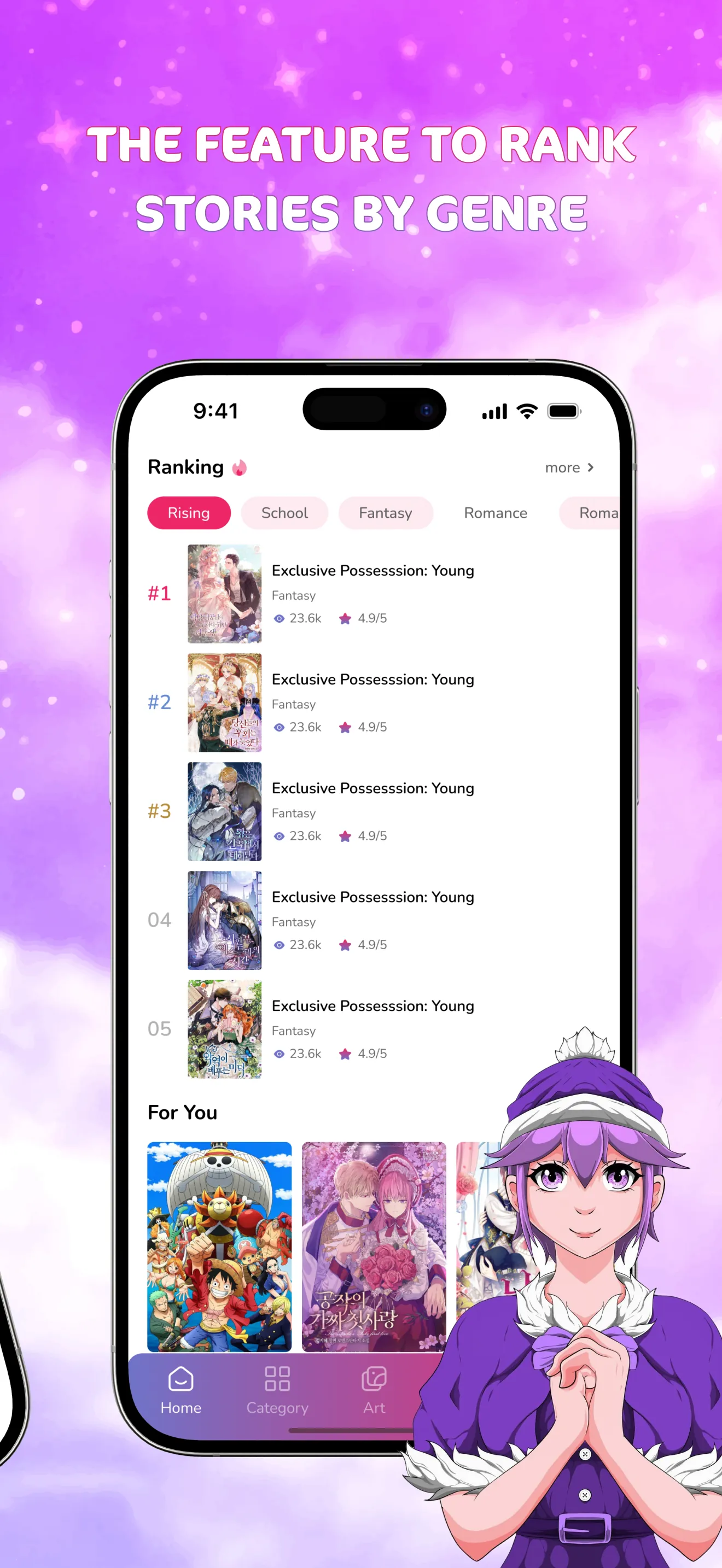 Manga Webtoon: Endless Stories iphone screenshot 9